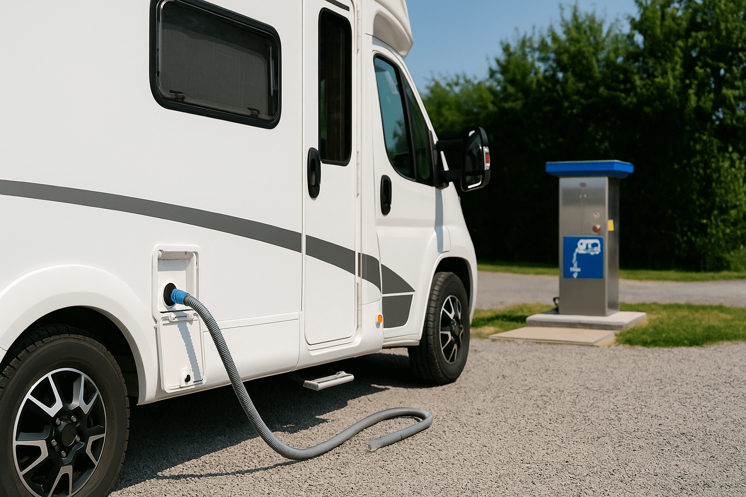 Abwassertank Wohnmobil reinigen