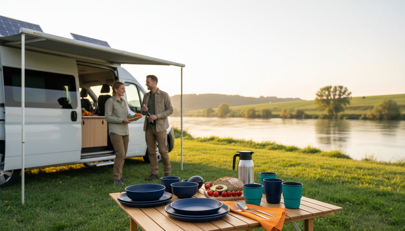 Camping Geschirr Guide 2026: So findest du das perfekte Set für dein mobiles Zuhause