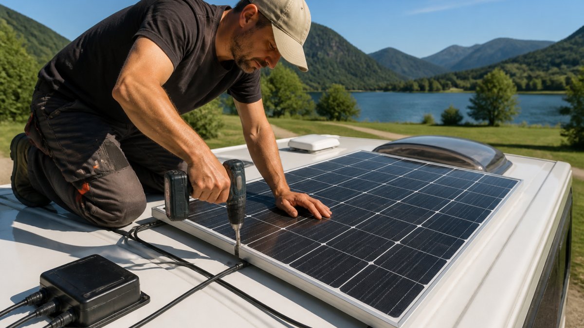 Solaranlage Wohnmobil montieren: DIY-Anleitung