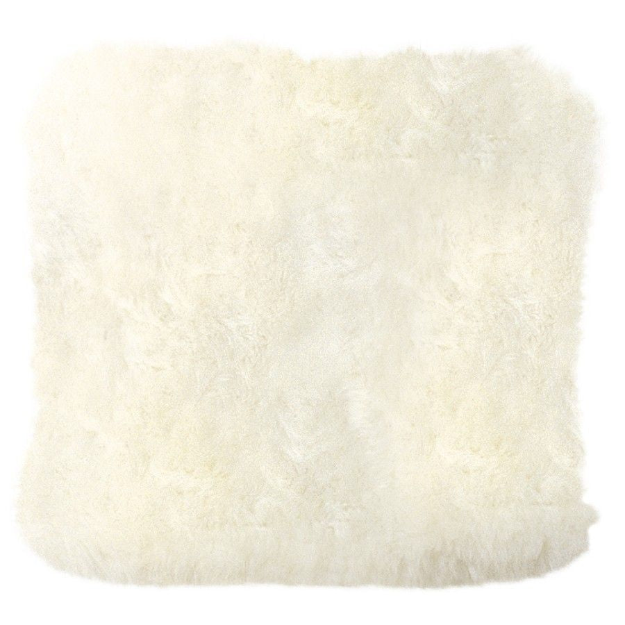 Lammfell-Kissen 45 × 45 cm