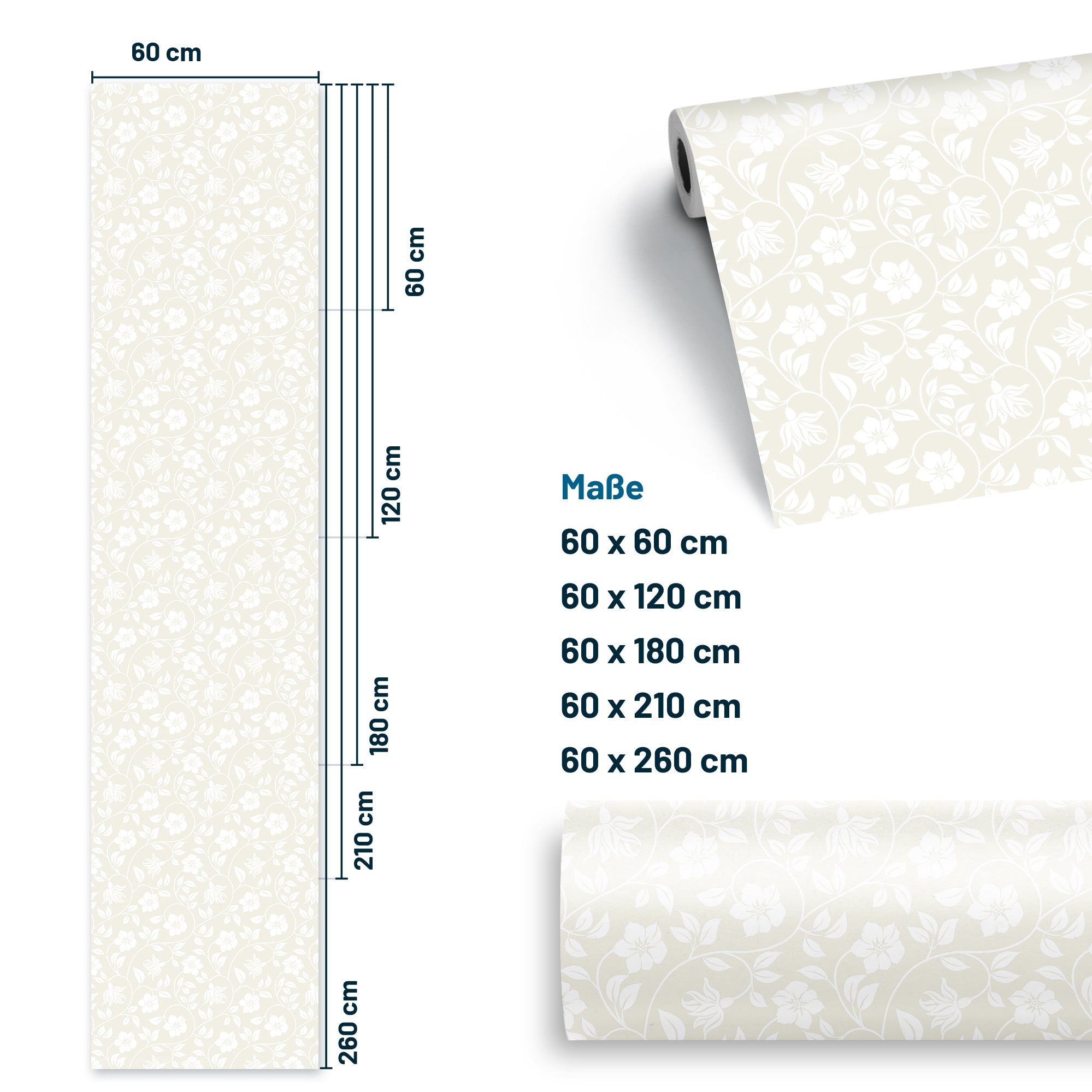 Furniture foil floral 2