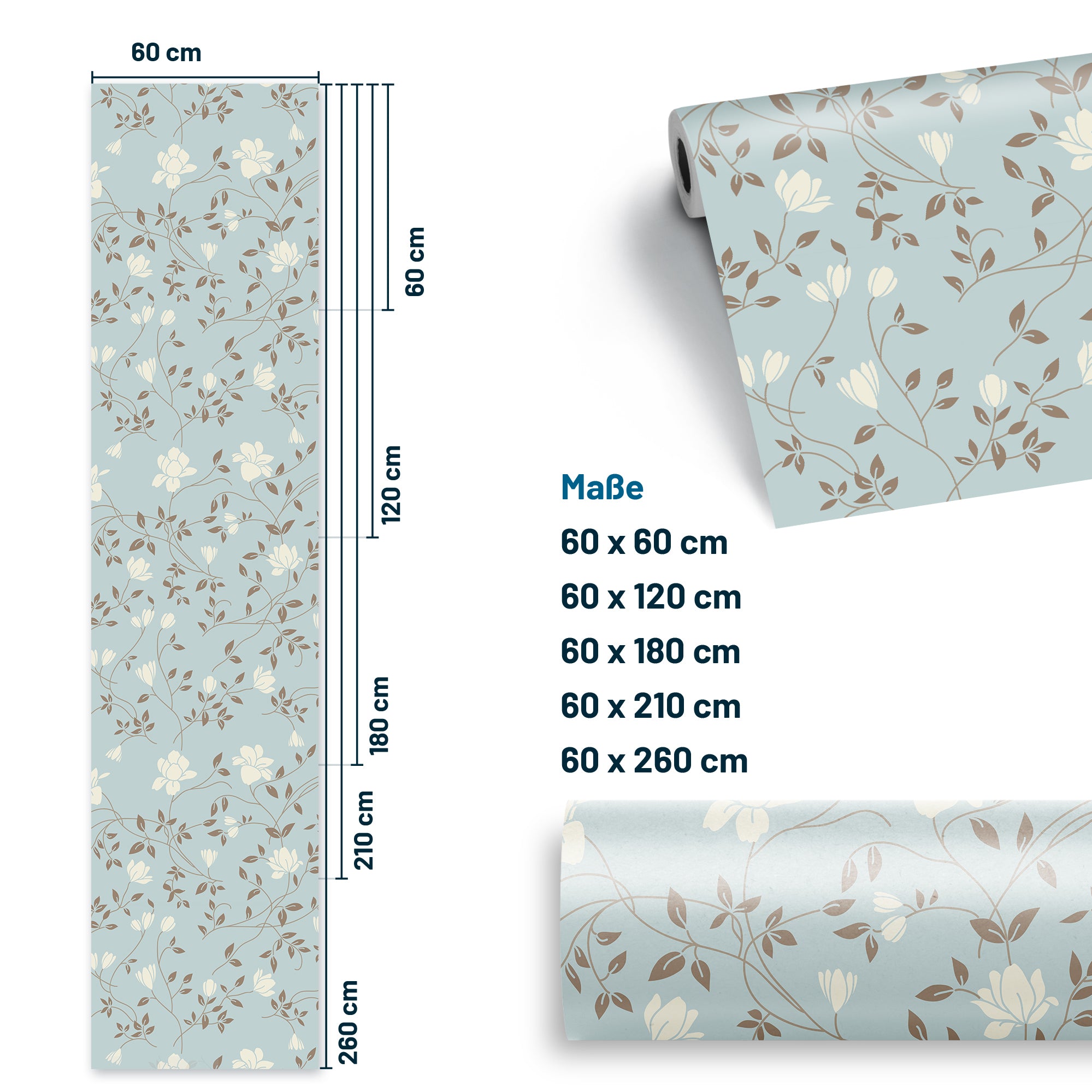Furniture foil floral 3