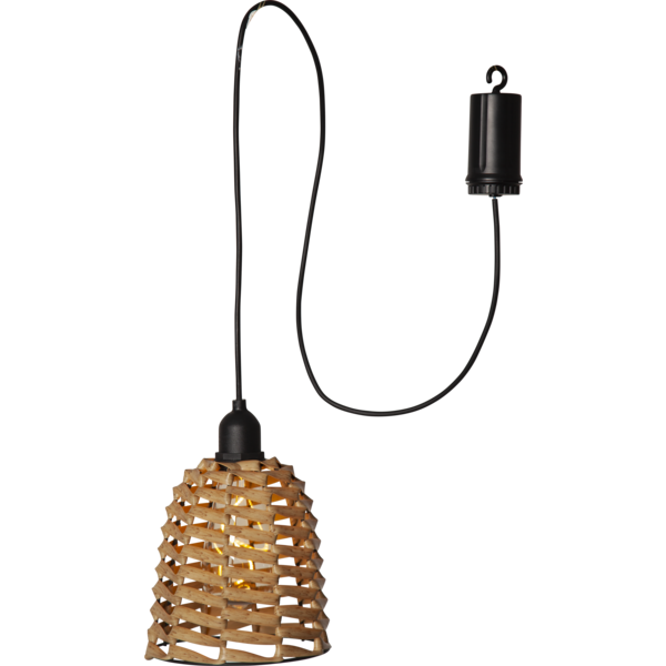 hängelampe zelt Camping Vorzelt-Hängelampe mit LED “TWINE” Braun