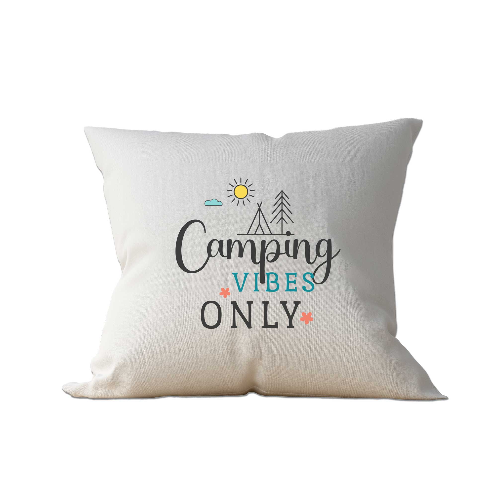 kissen für camper Campingkissen "Camping vibes only"