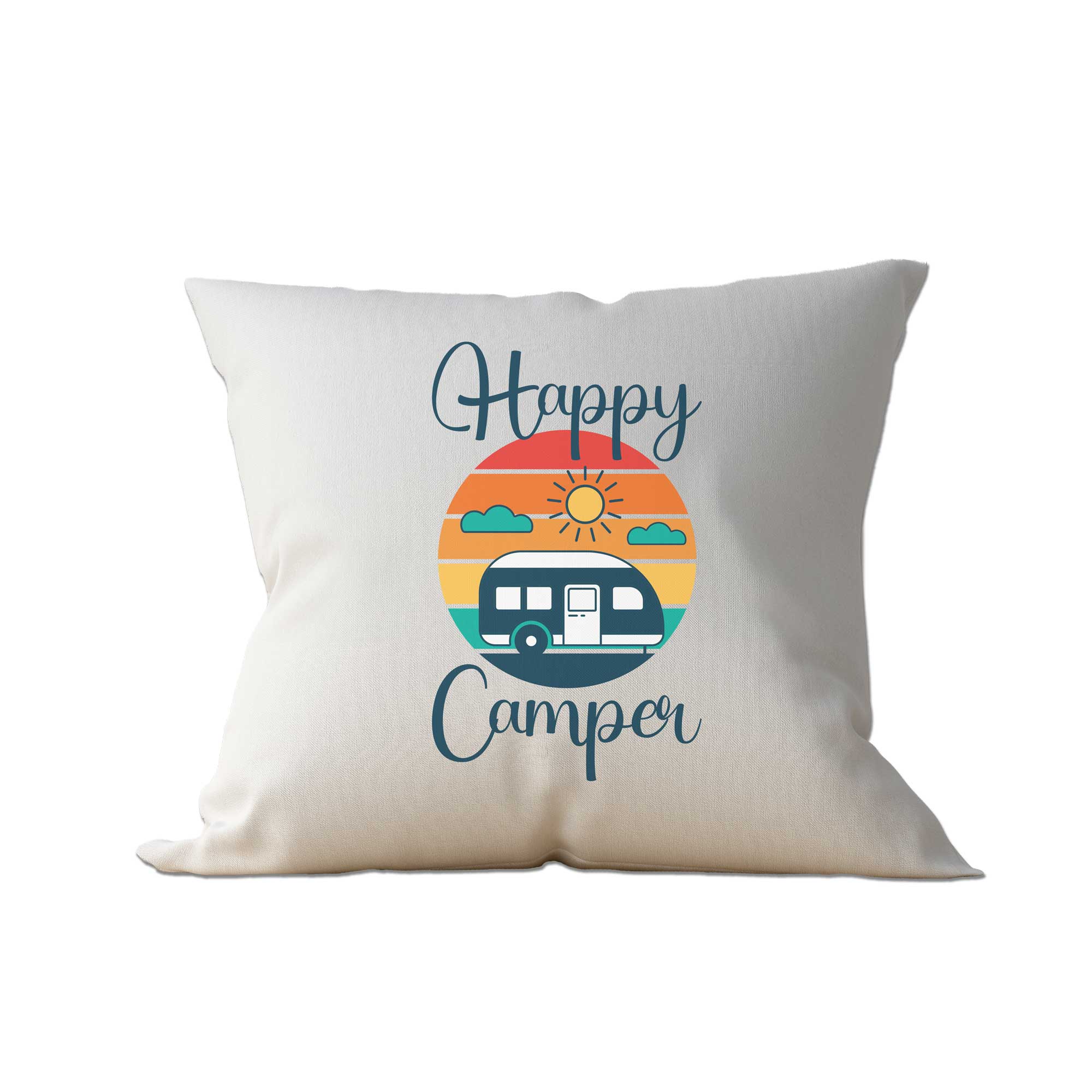 kissen für camper Campingkissen "Happy Camper"