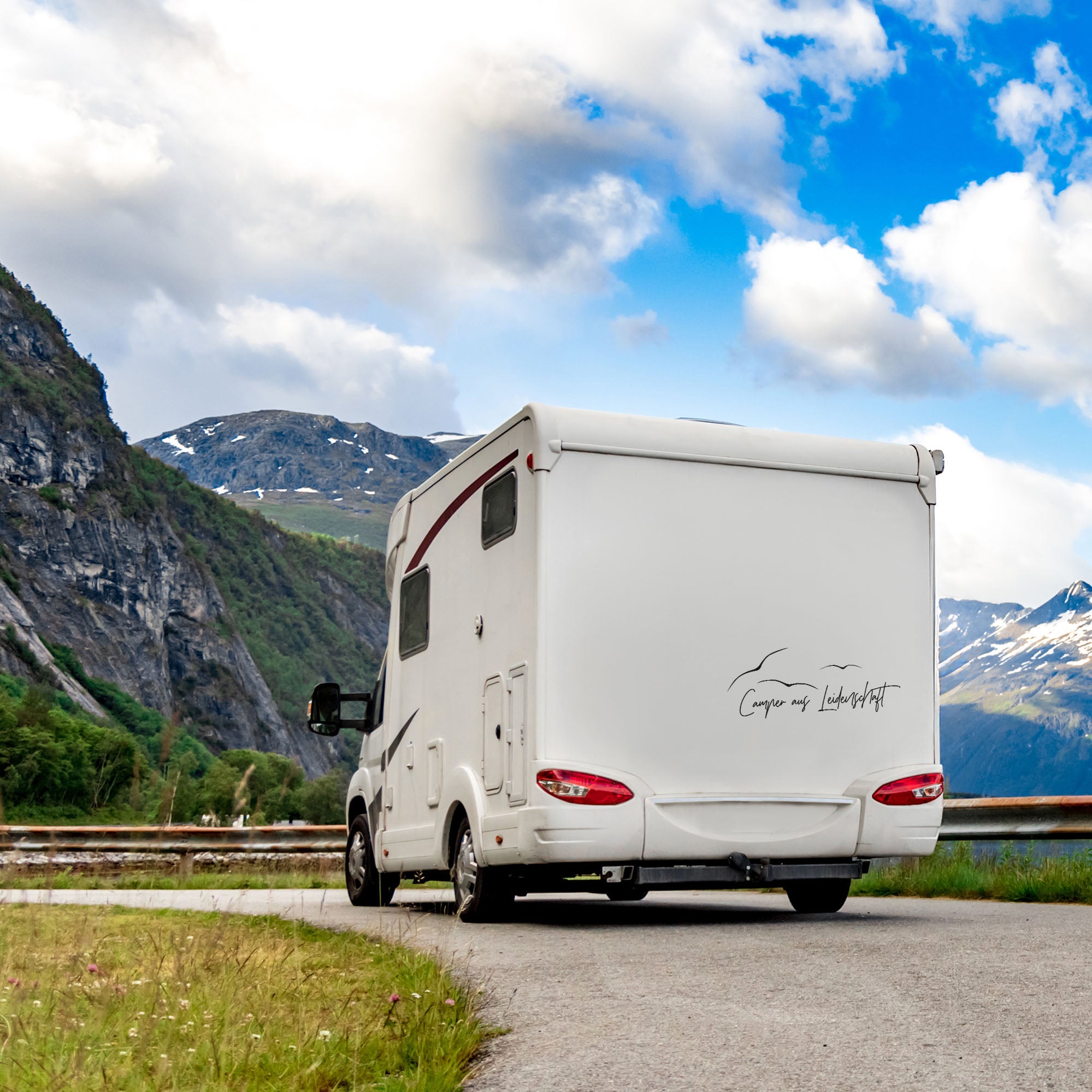 Camping Aufkleber "Camper aus Leidenschaft"