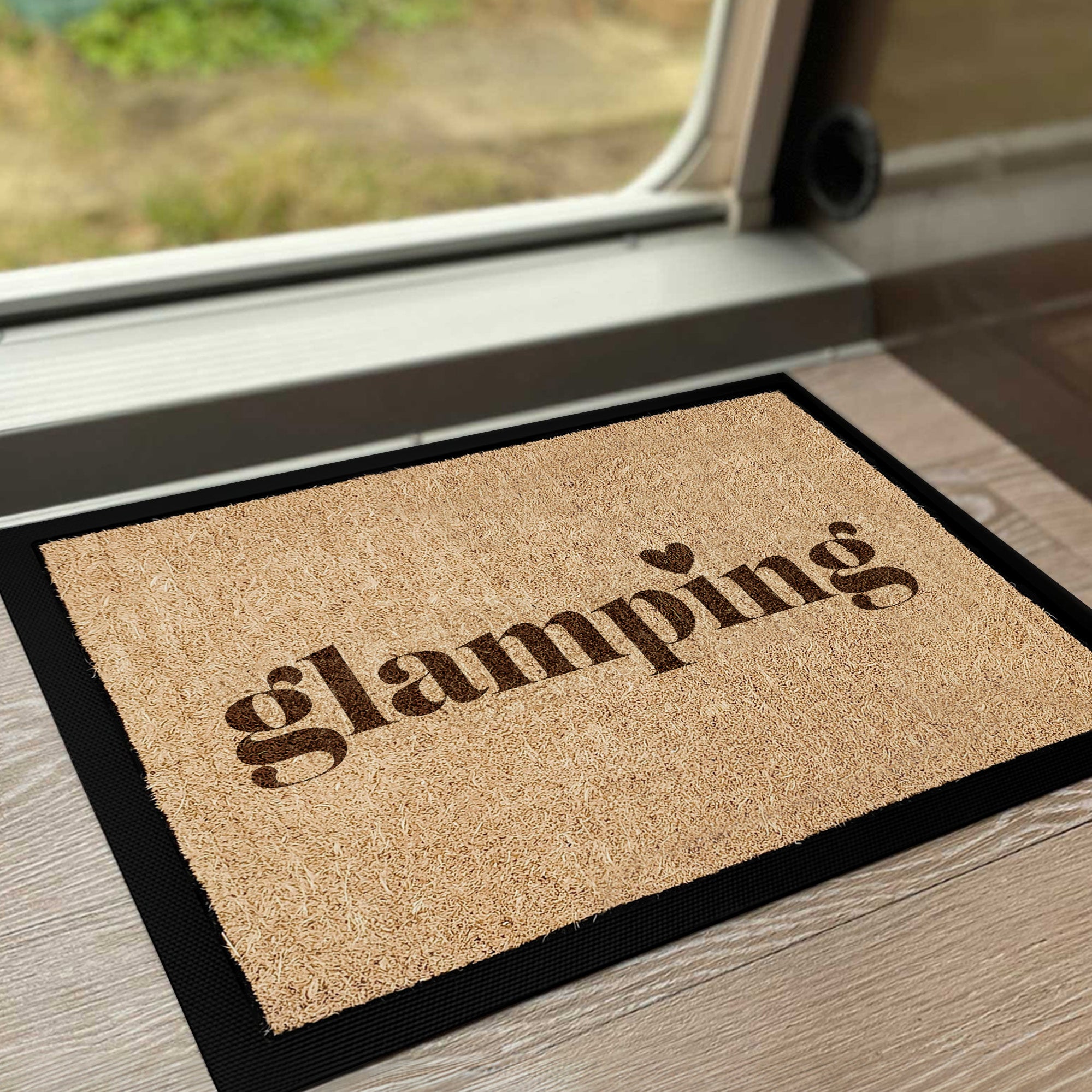 Doormat "Pension Grandma & Grandpa - "Wood"