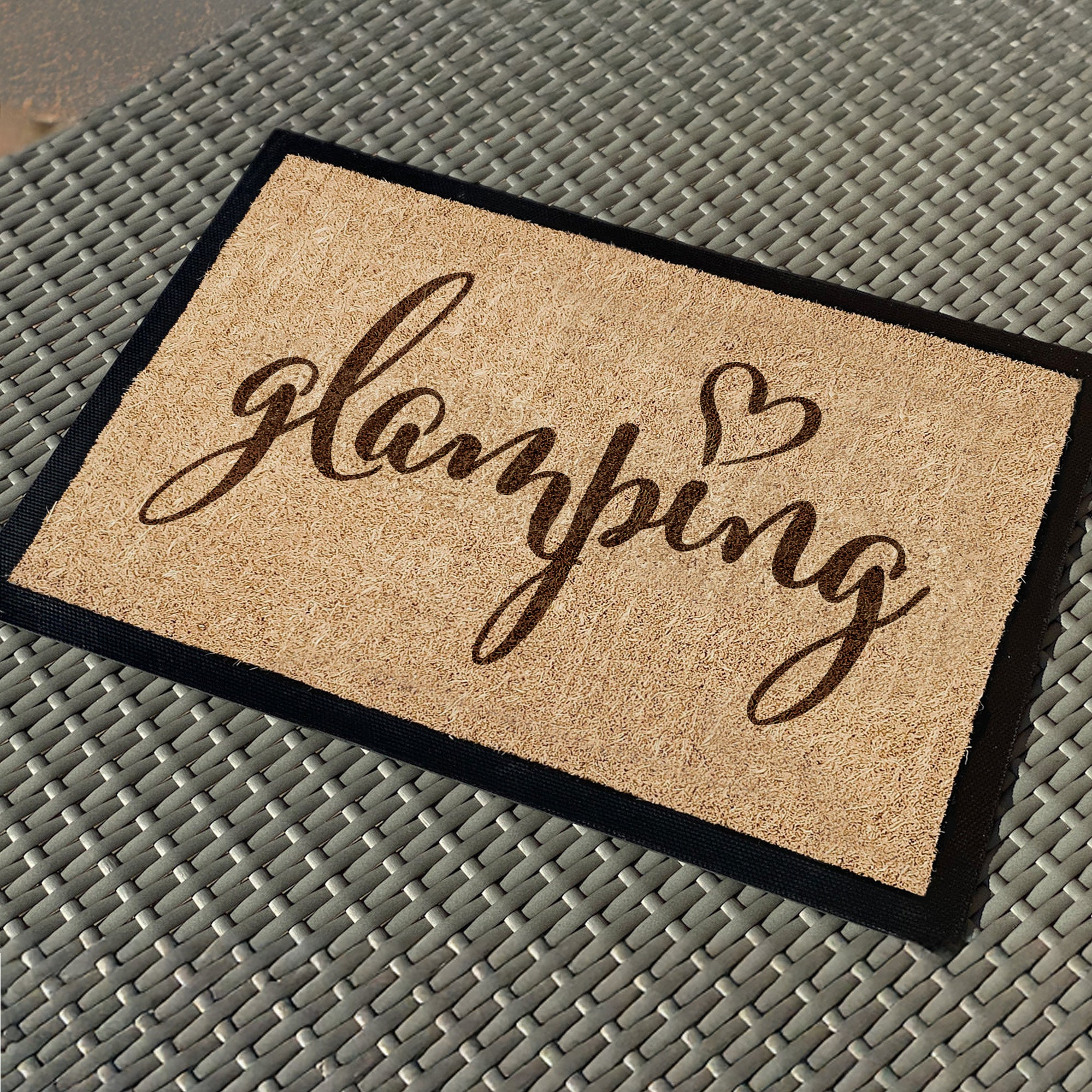 Camping Fussmatte "Glamping 3"