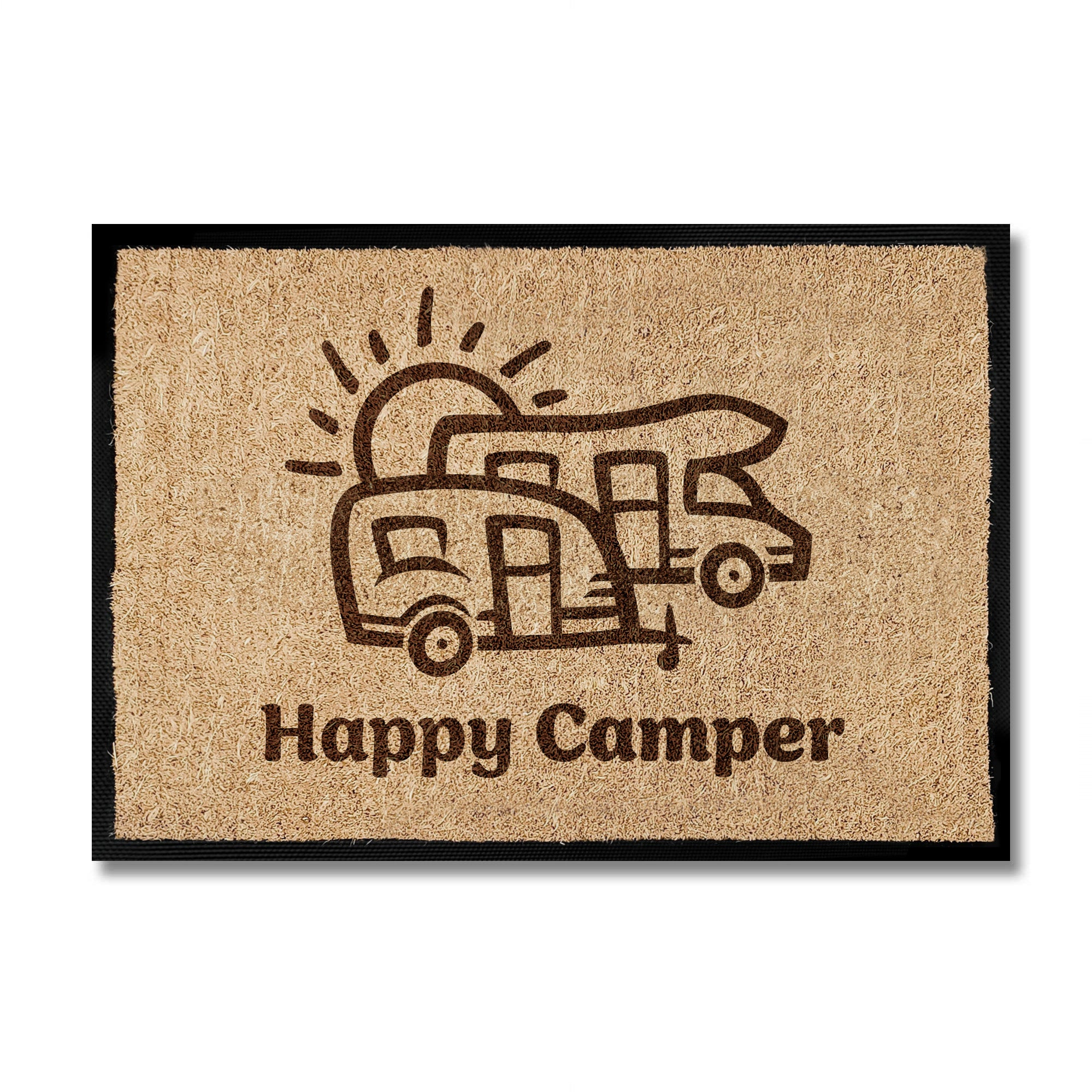 Camping Fussmatte "Happy Camper"