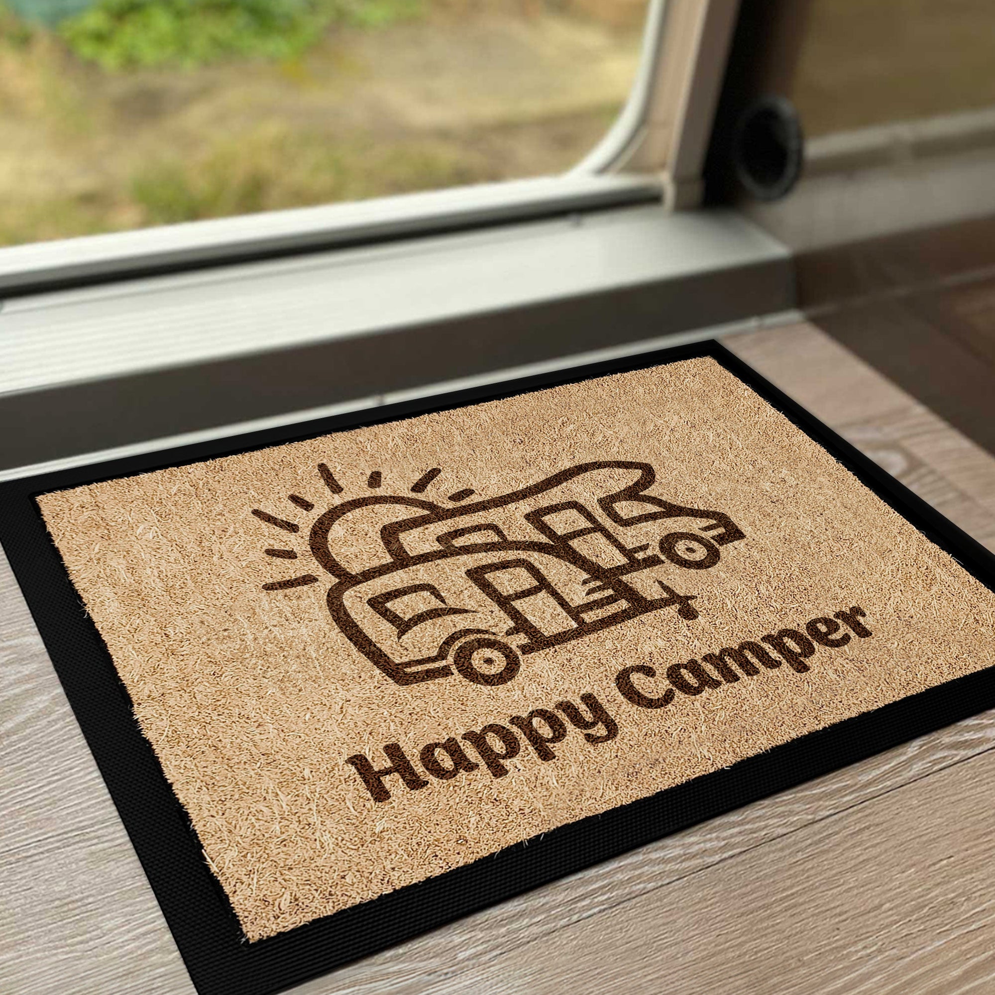 Doormat "Pension Grandma & Grandpa - "Wood"