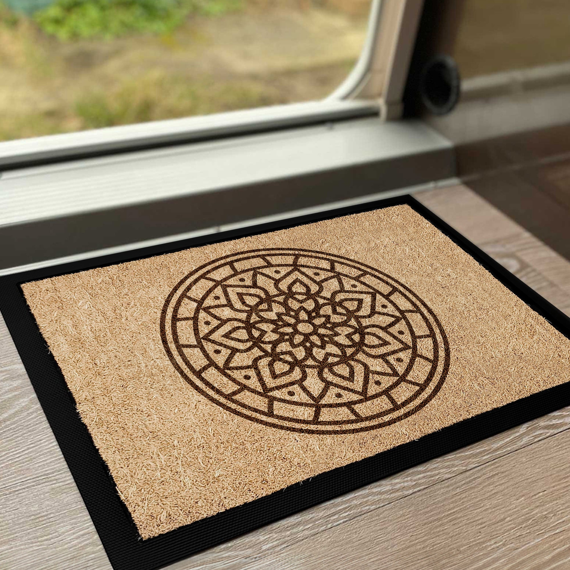 camping fußmatte zelt Camping Fussmatte "Mandala"