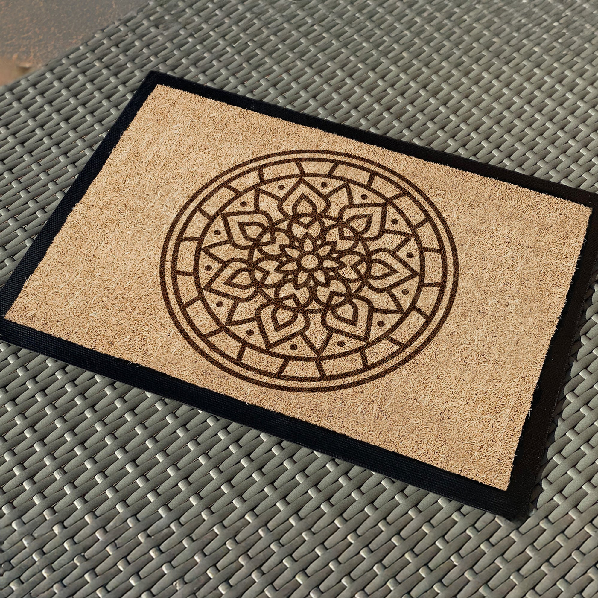 Doormat "Pension Grandma & Grandpa - "Wood"