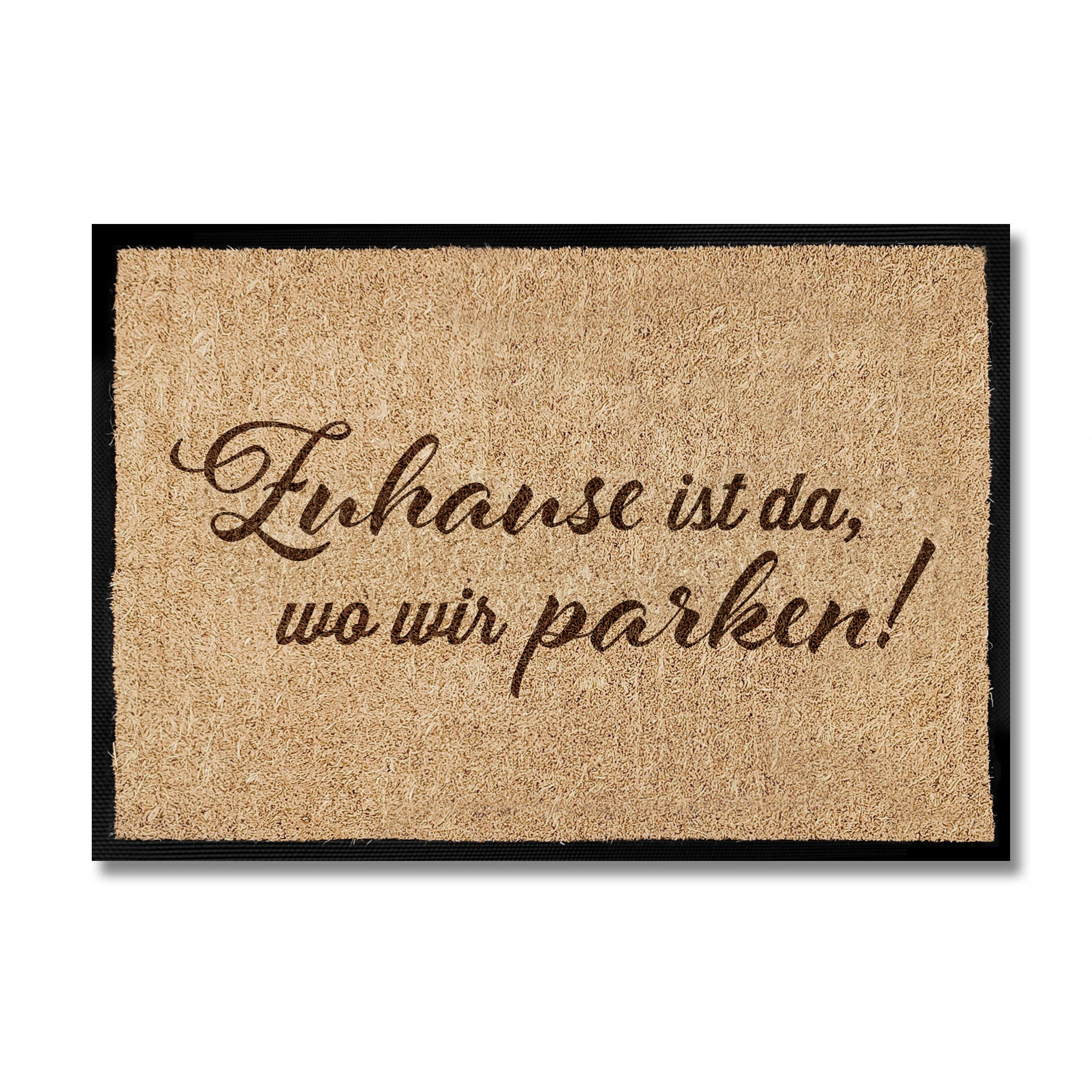 Doormat "Pension Grandma & Grandpa - "Wood"