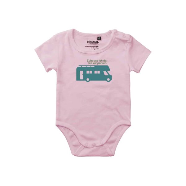 Baby Body Kurz "Wohnmobil Zuhause"
