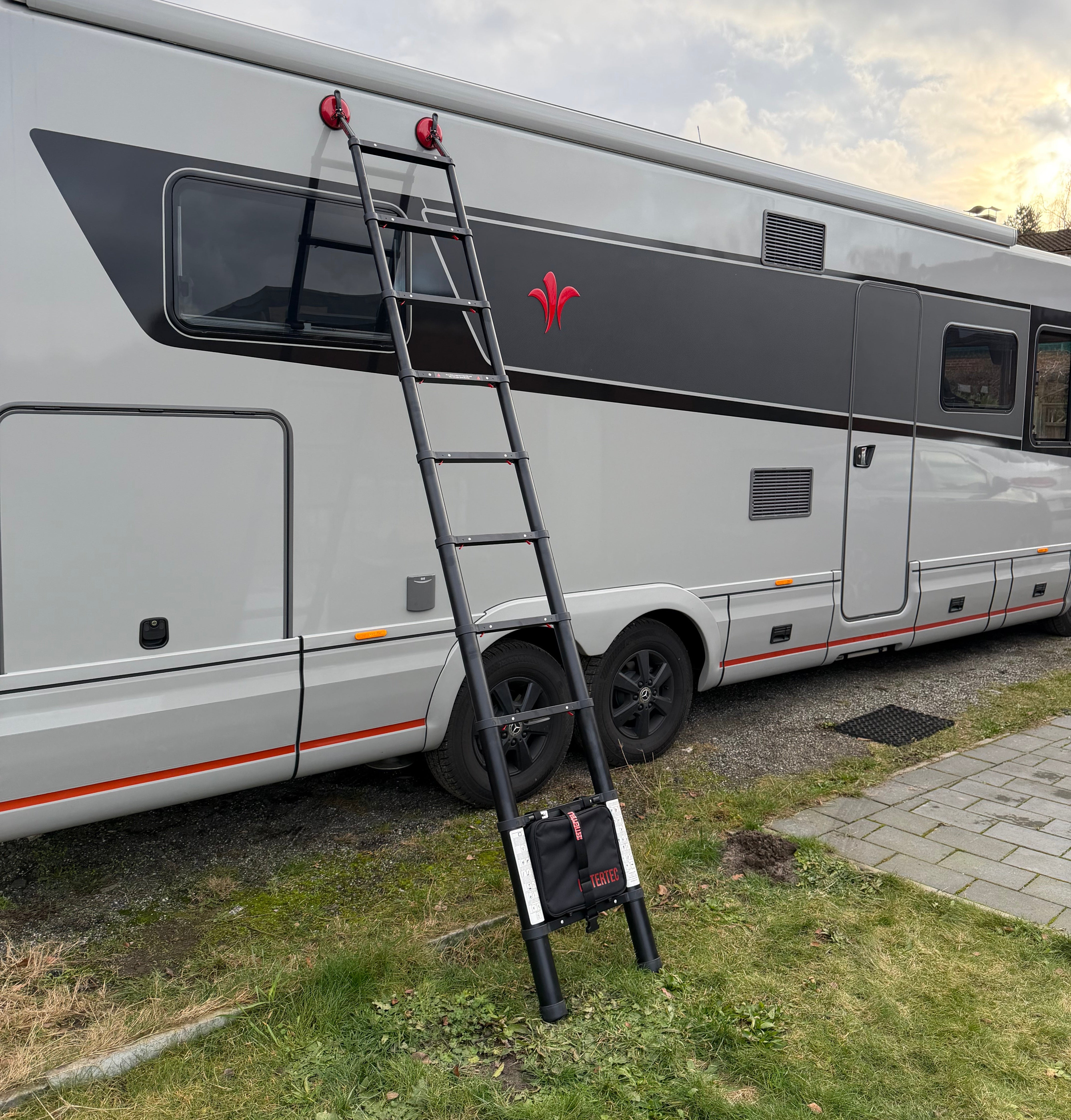camping leiter Leitertec Wohnmobil Leiter