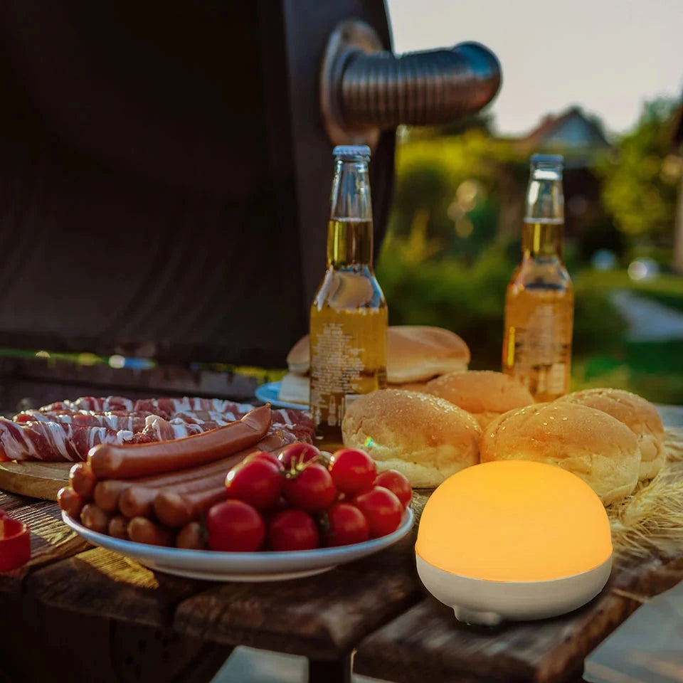 Lampe Cherro auf dem Esstisch