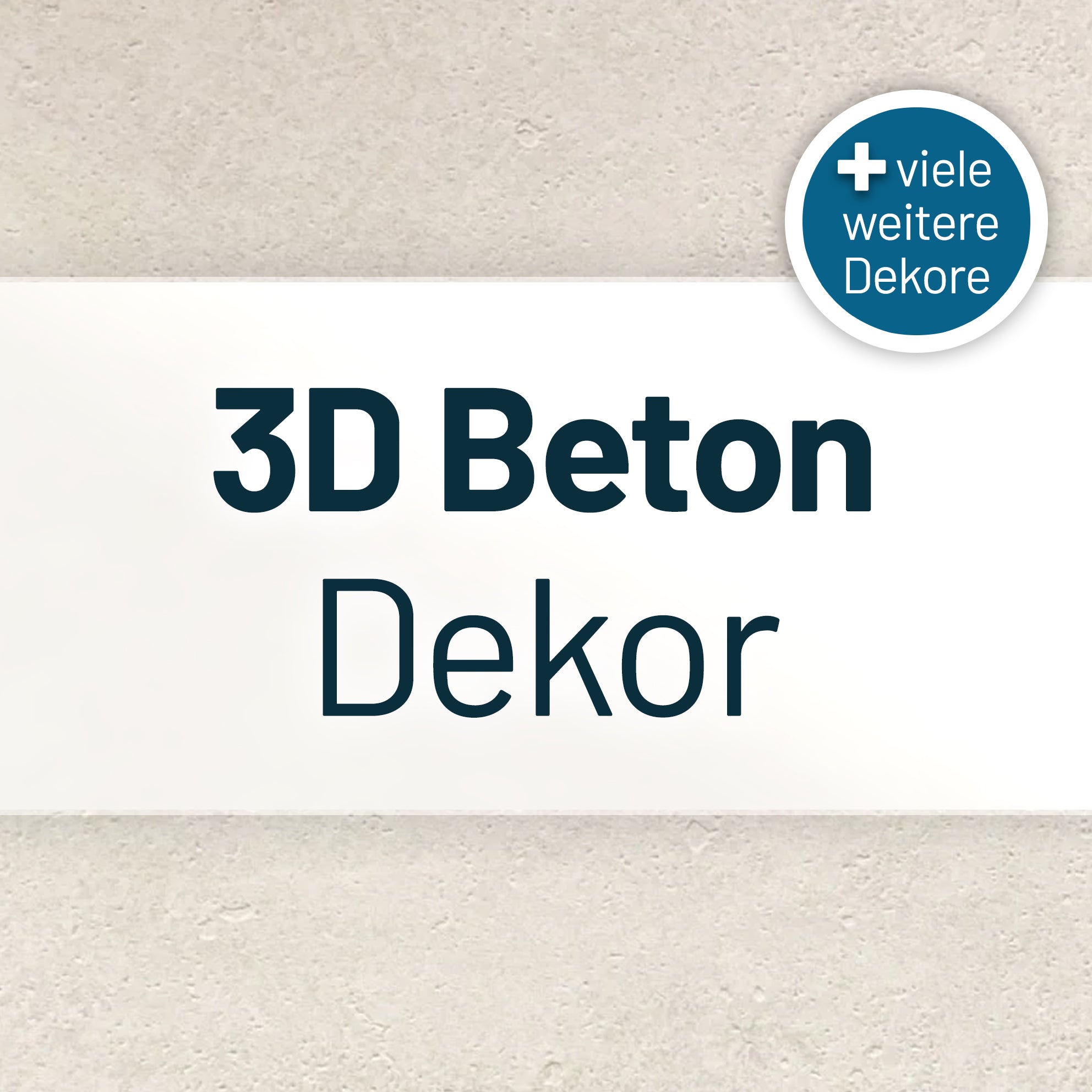 3D Beton-Dekor Möbelfolie Texturiert