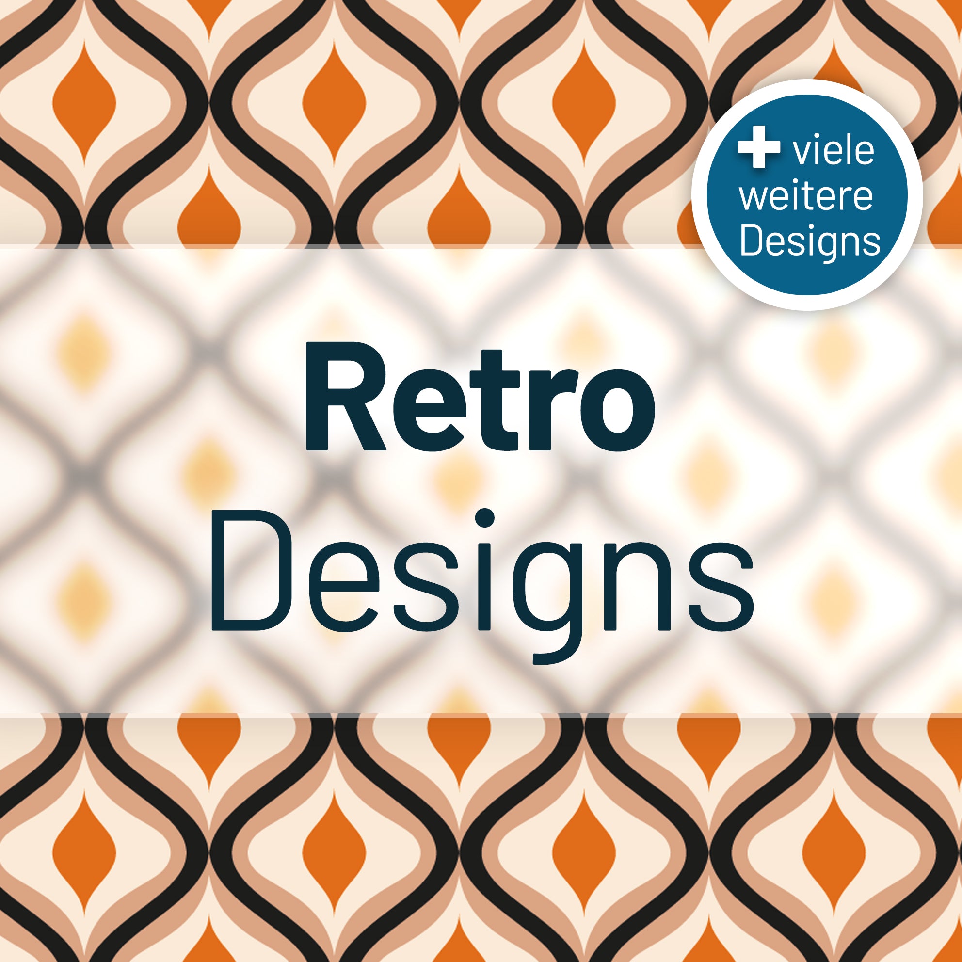 Möbelfolie Retro Designs