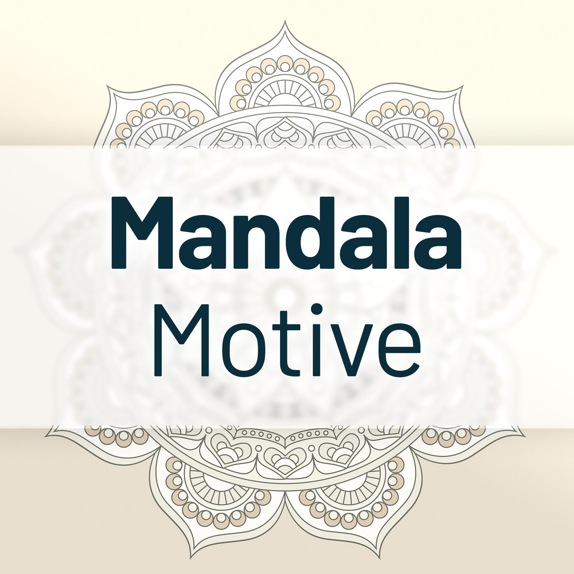 Sonnensegel Mandala Motive
