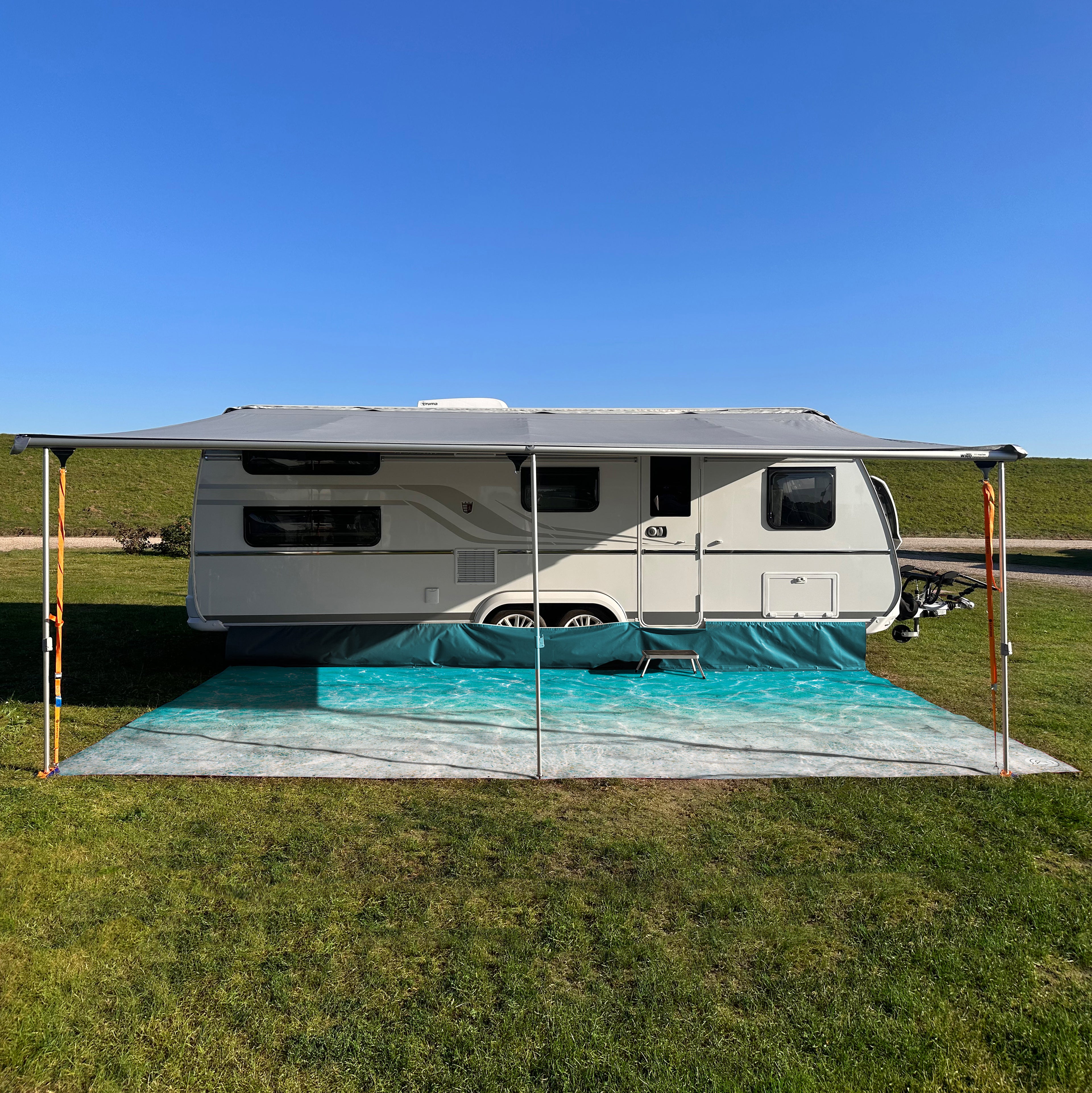 PREMIUM awning carpet for WIGO Rolli Plus - "Croatia"