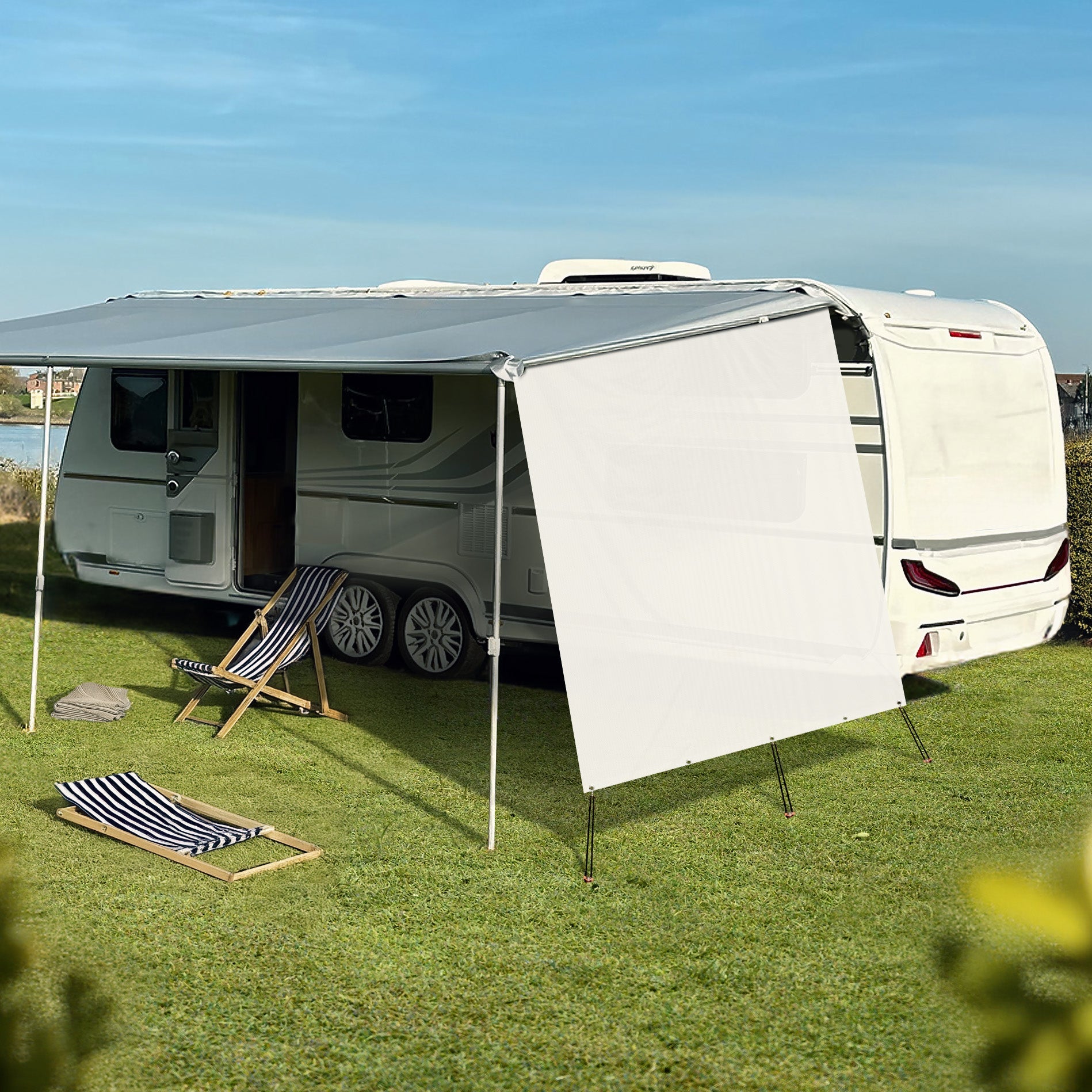 Side awning - 300cm extension on the right