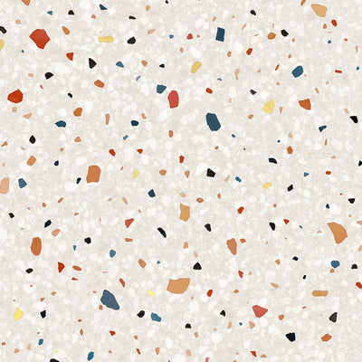 3D Naturstein-Dekor Möbelfolie Terrazzo Multicolored