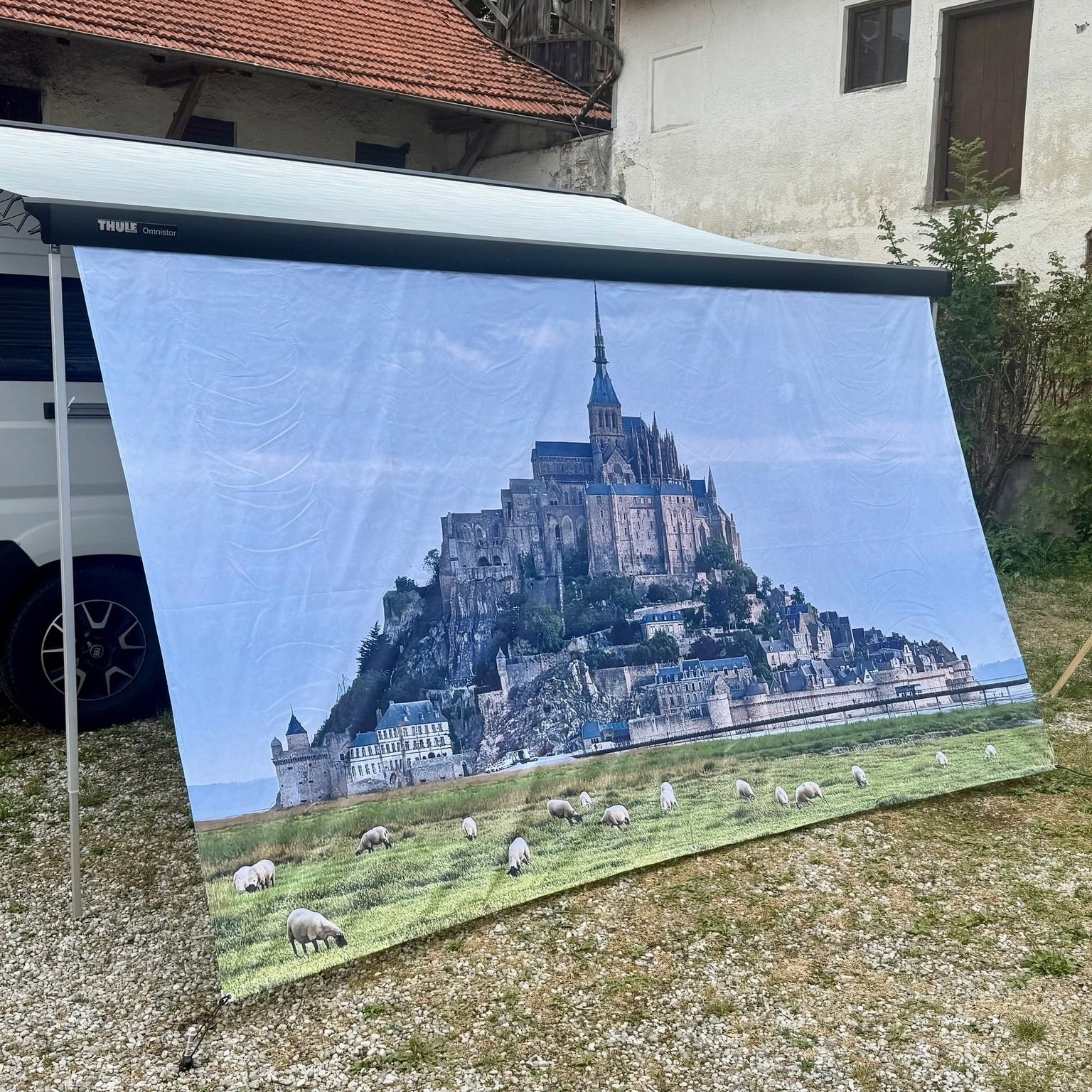 Personalized awning | Textile material 200cm high