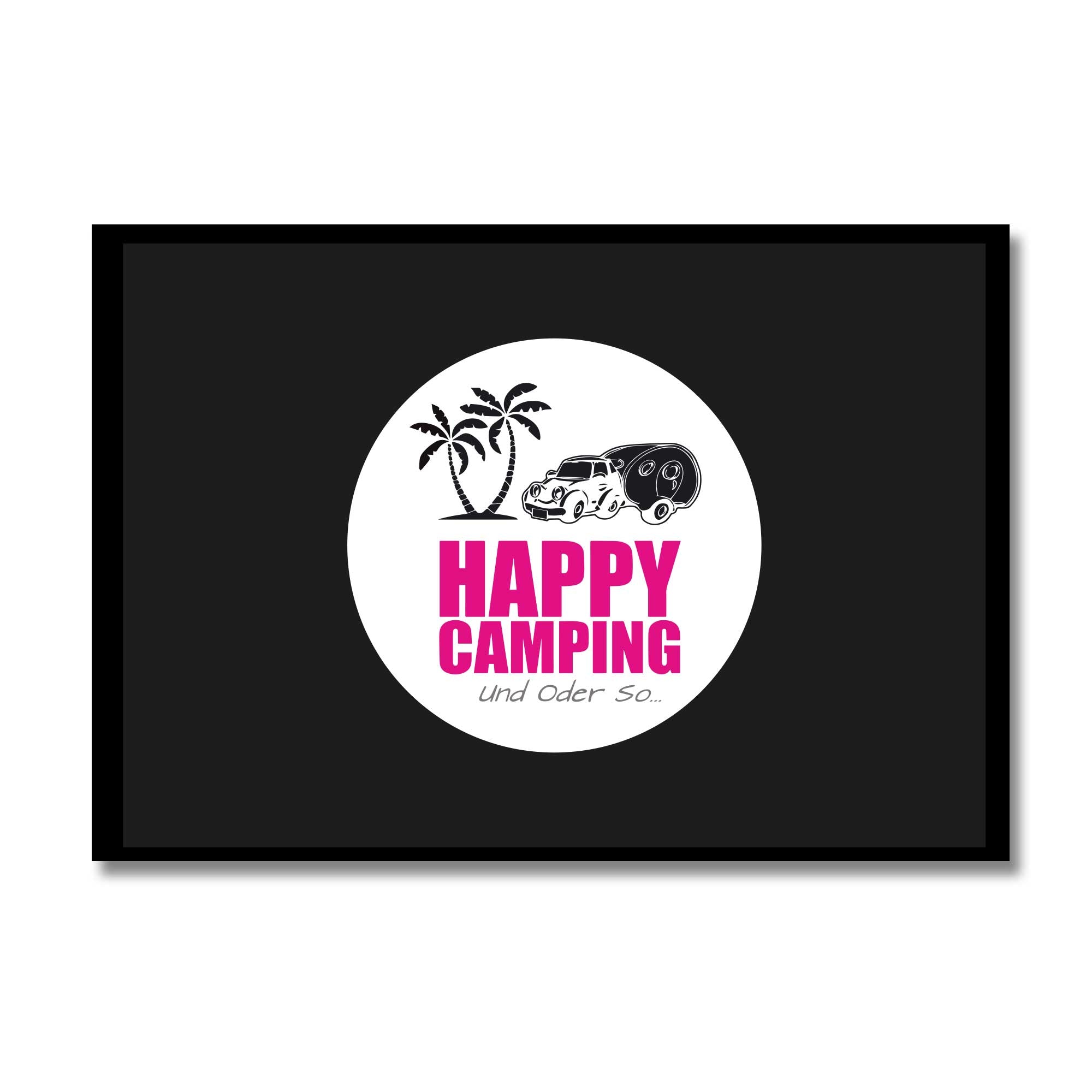 HAPPY CAMPING Fussmatte