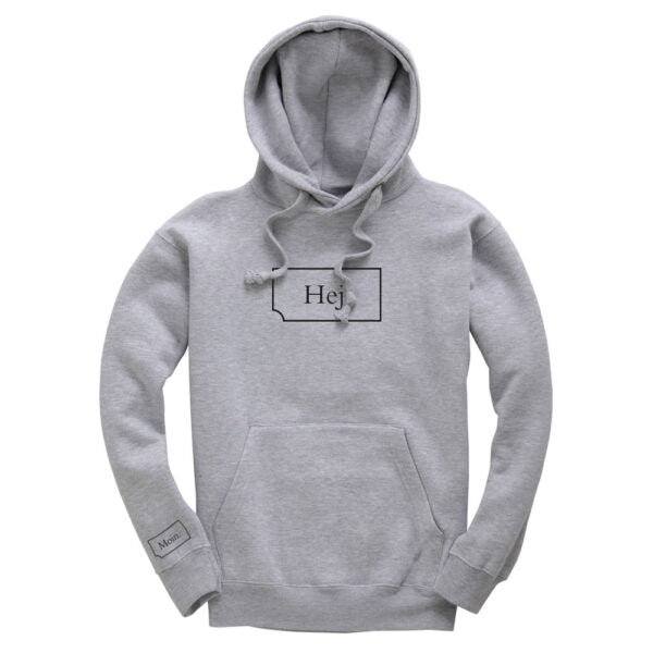 HEJ Hoodie Grey