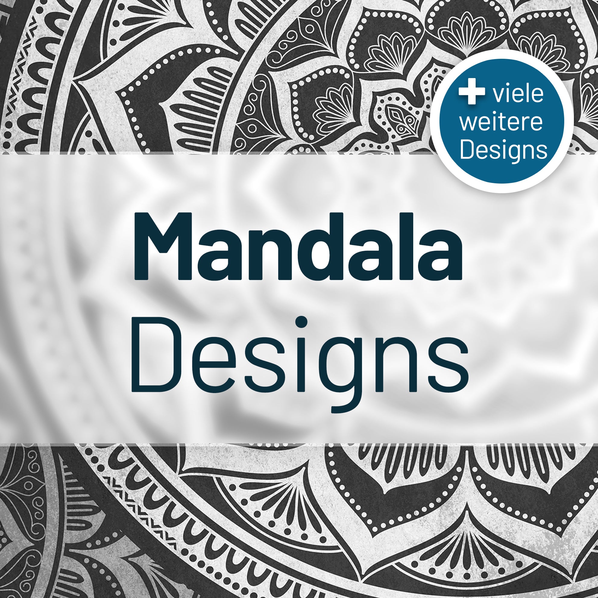 XXL Wand Dekorfolie Mandala Designs