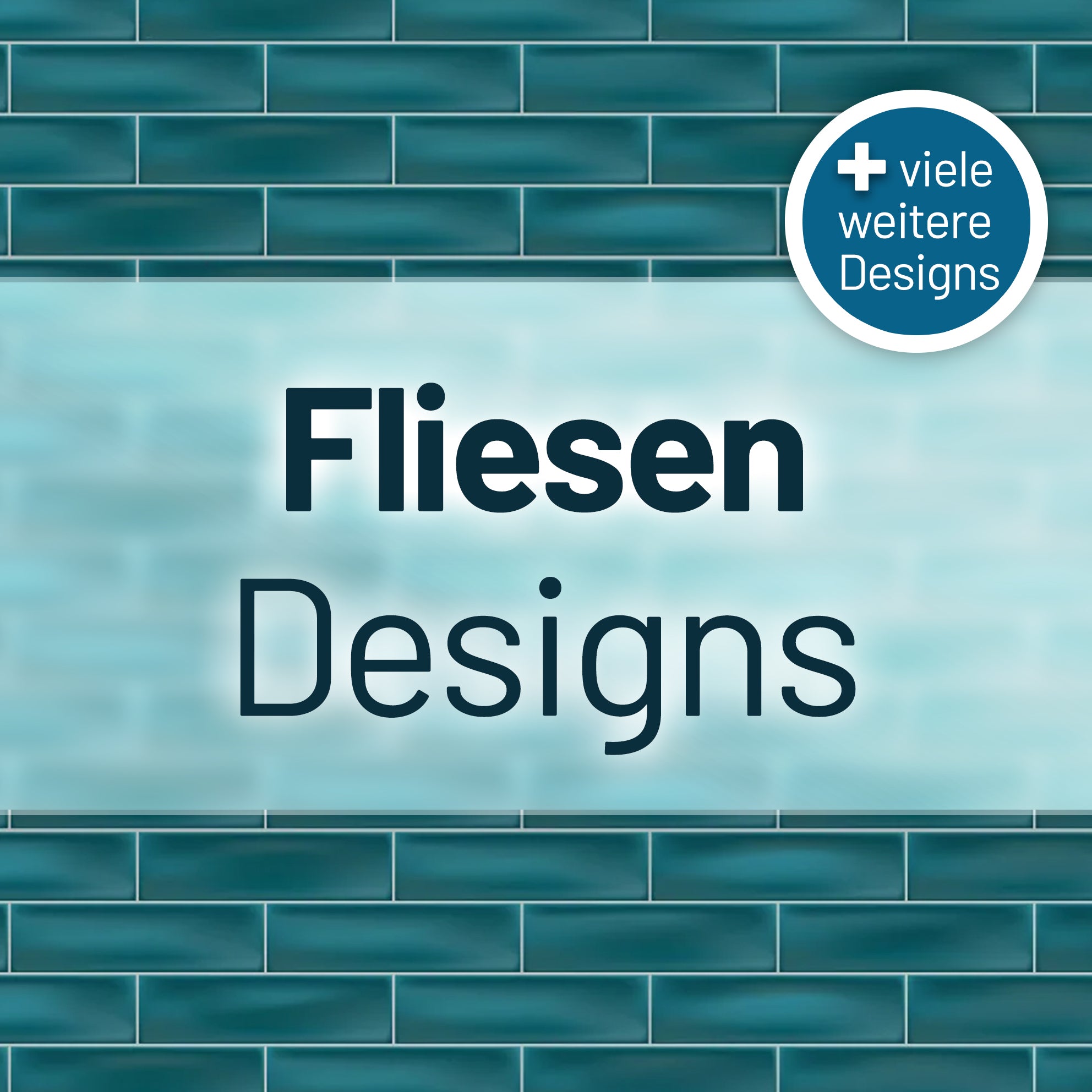 XXL Wand Dekorfolie Fliesen Designs