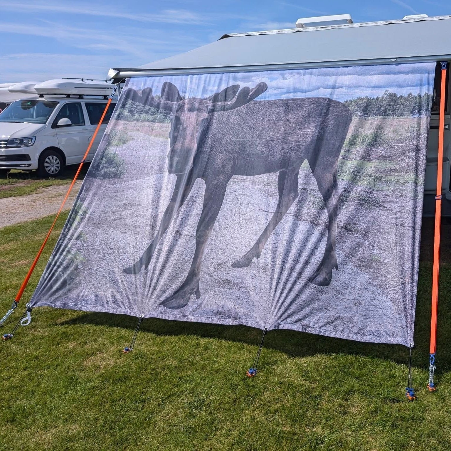 Personalized awning | Textile material 200cm high
