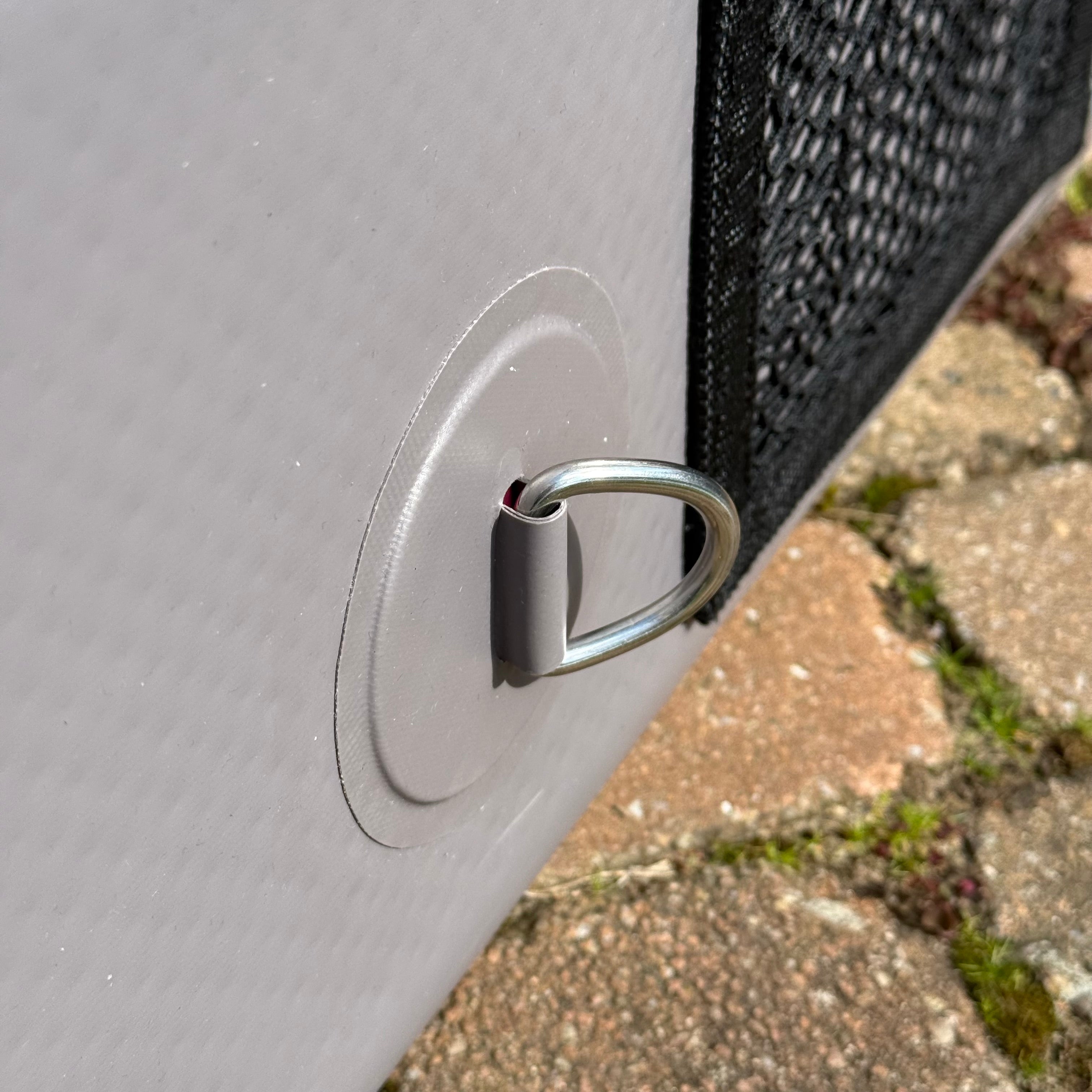 Aufblasbare Hunde Transportbox mit seitlichem Eingang