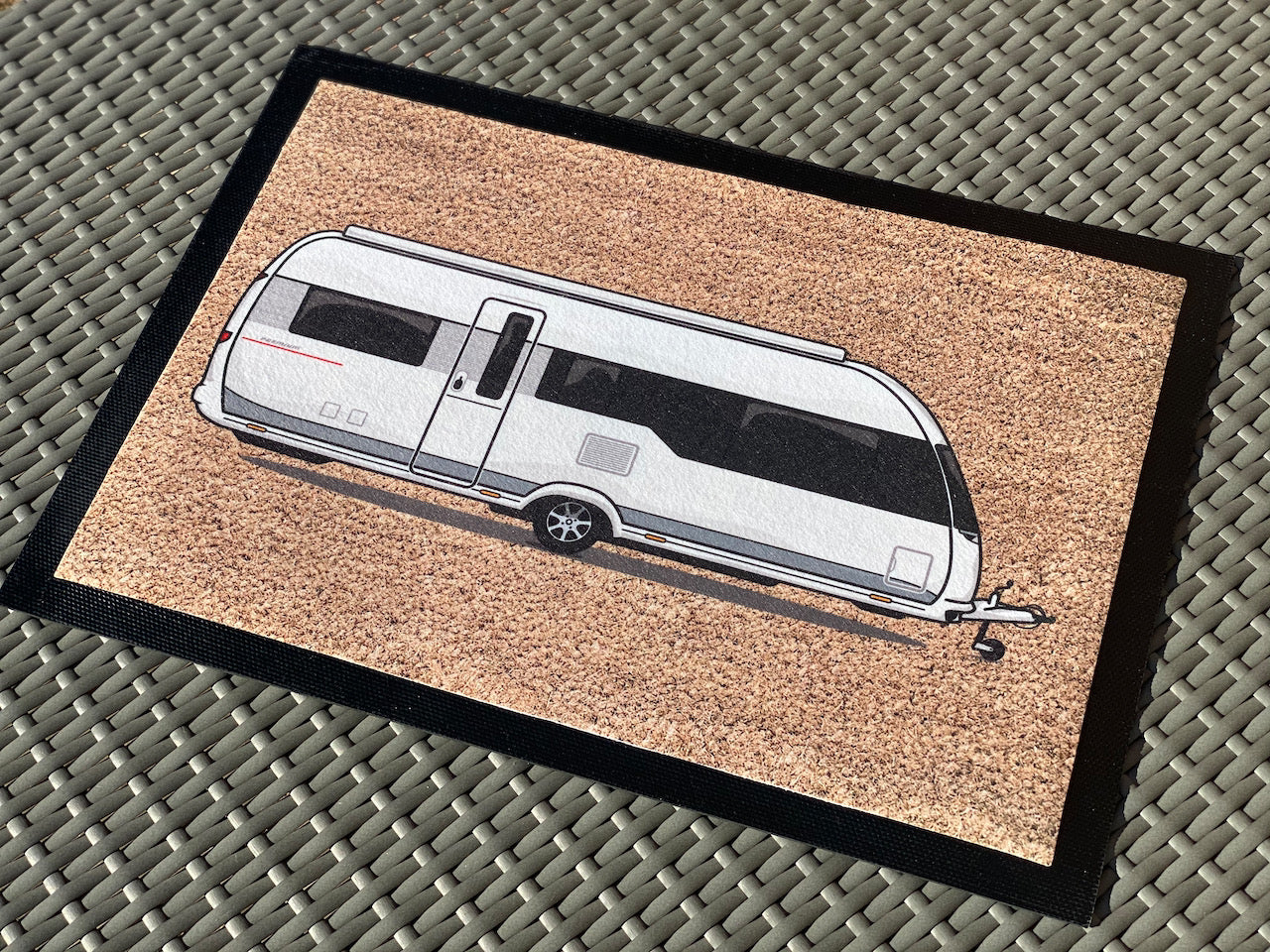 Camping Fussmatte - "dein Camper" - personalisierbar