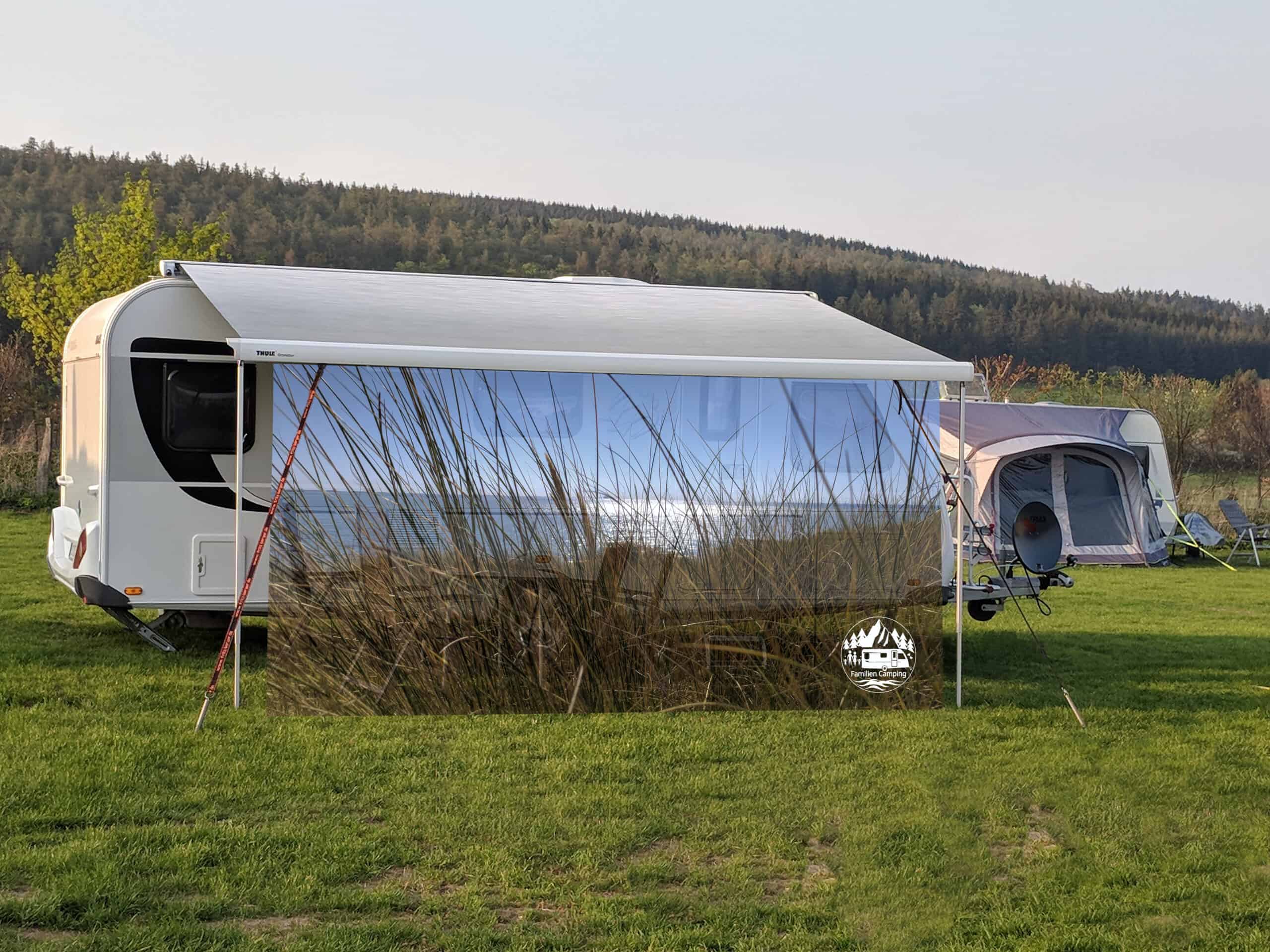 Markisen-Sichtschutz Familien Camping Edition