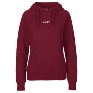 Mädels Hoodie "Läuft"