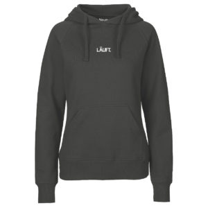 Mädels Hoodie "Läuft"