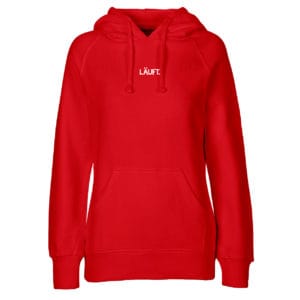Mädels Hoodie "Läuft"