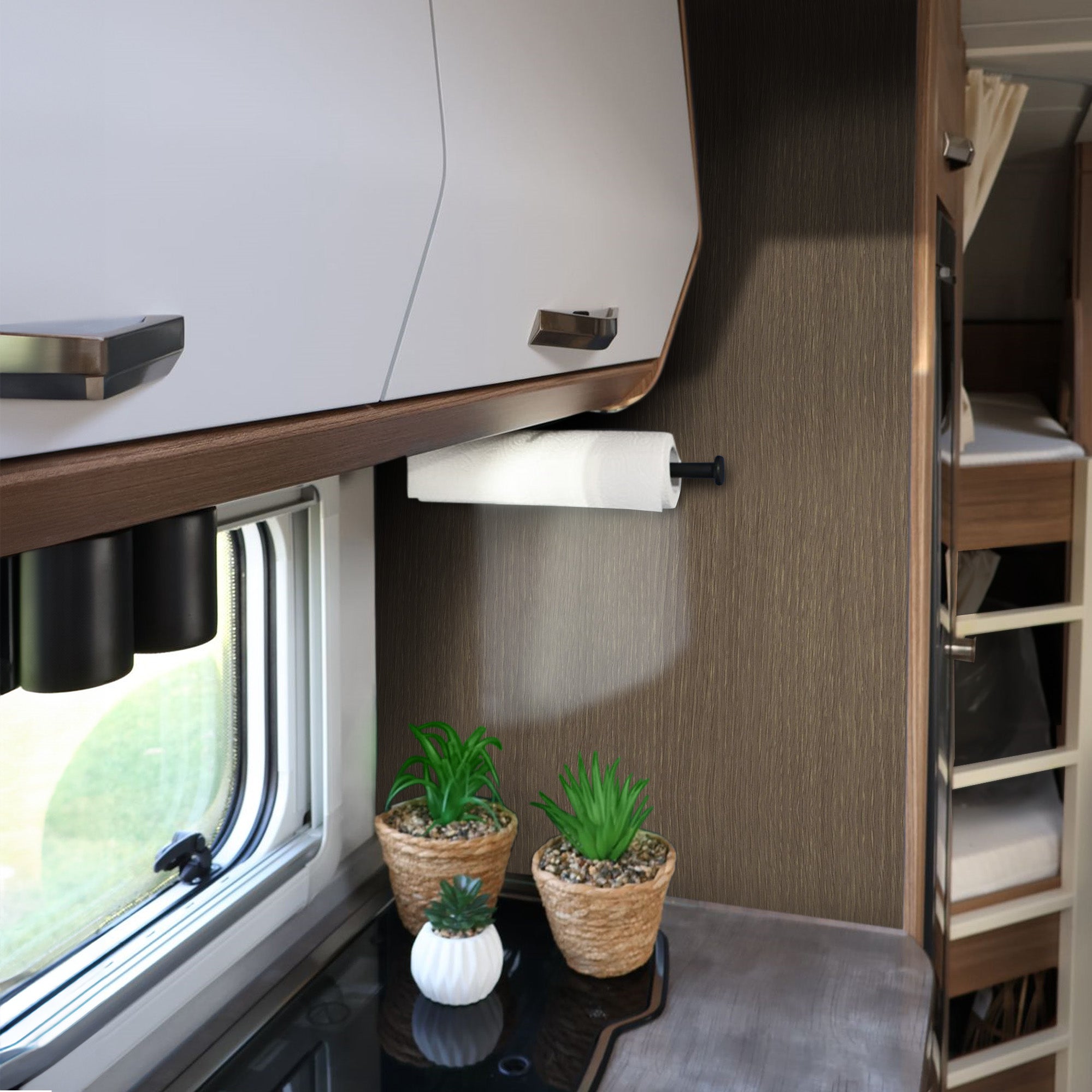 3D Holz-Dekor Möbelfolie Cream Brown