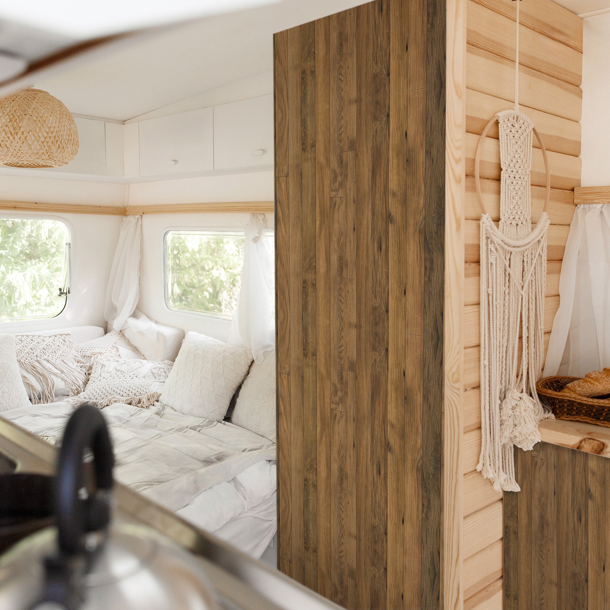 3D Holz-Dekor Möbelfolie Hardwood Panel