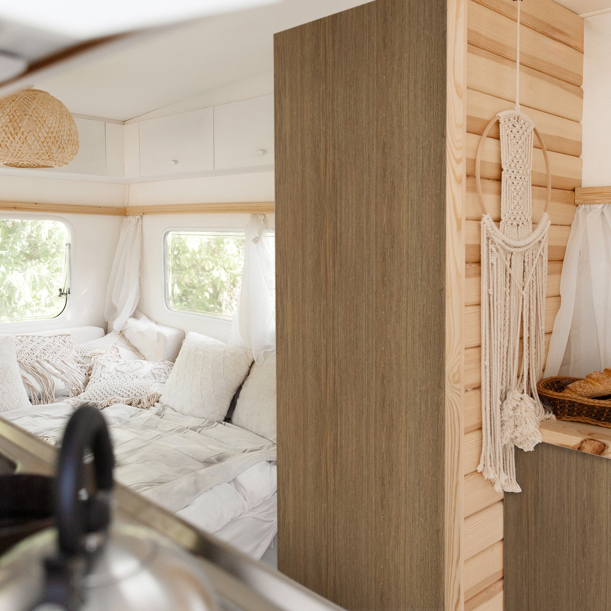 3D Holz-Dekor Möbelfolie Heritage Oak Rost