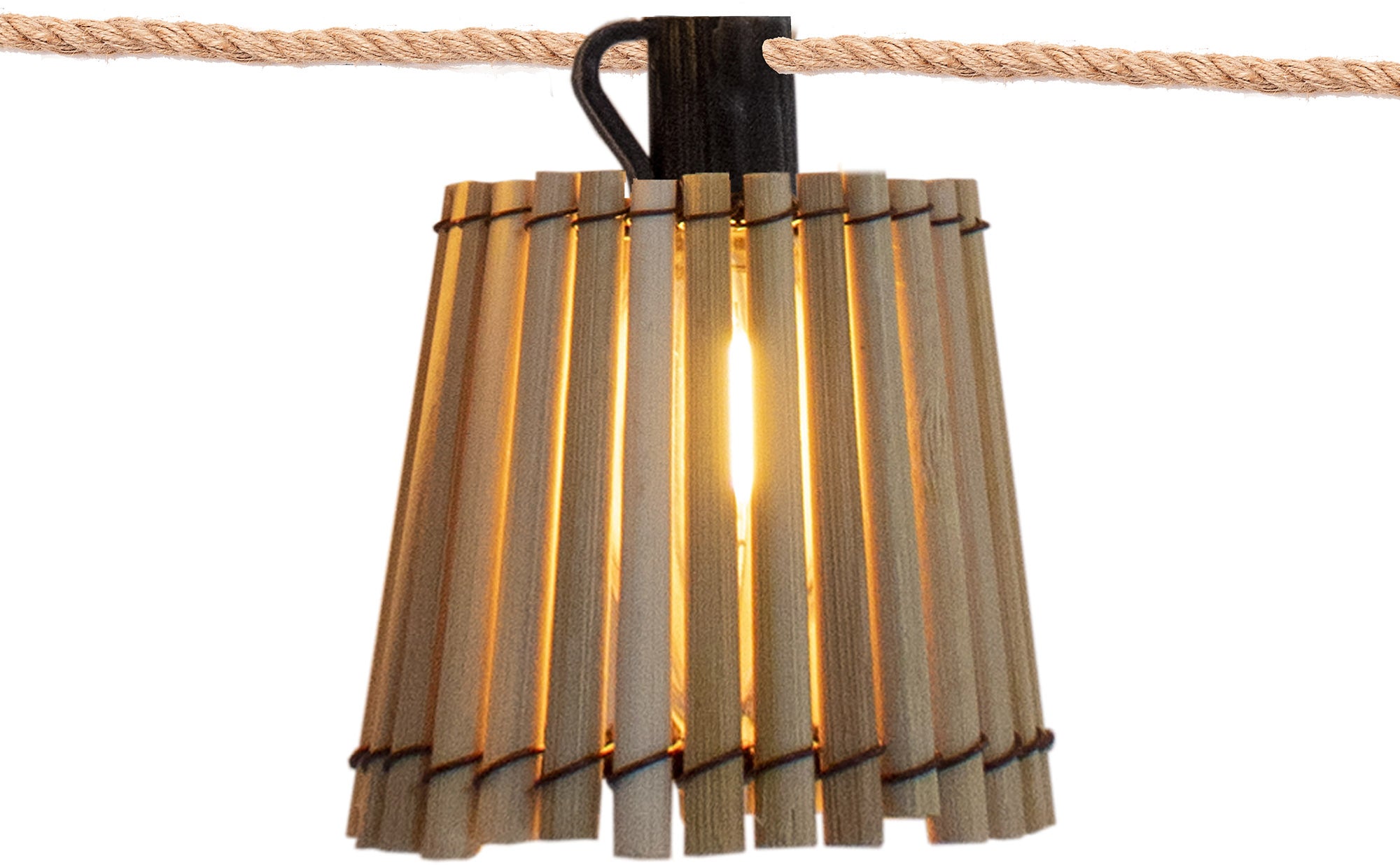 Solar Lichterkette Bambus Noriban 800cm