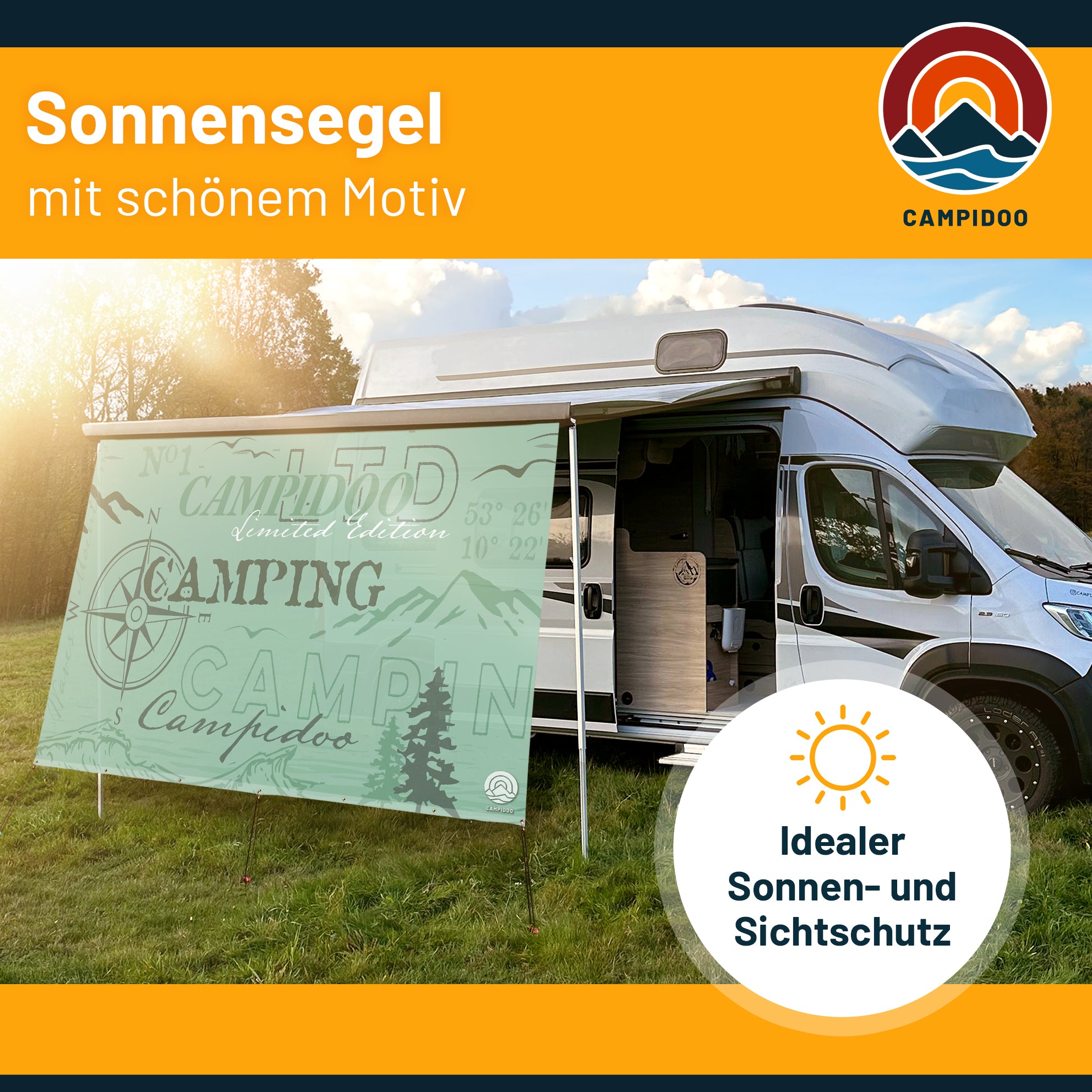 Sonnensegel CAMPIDOO SELECTED Mint