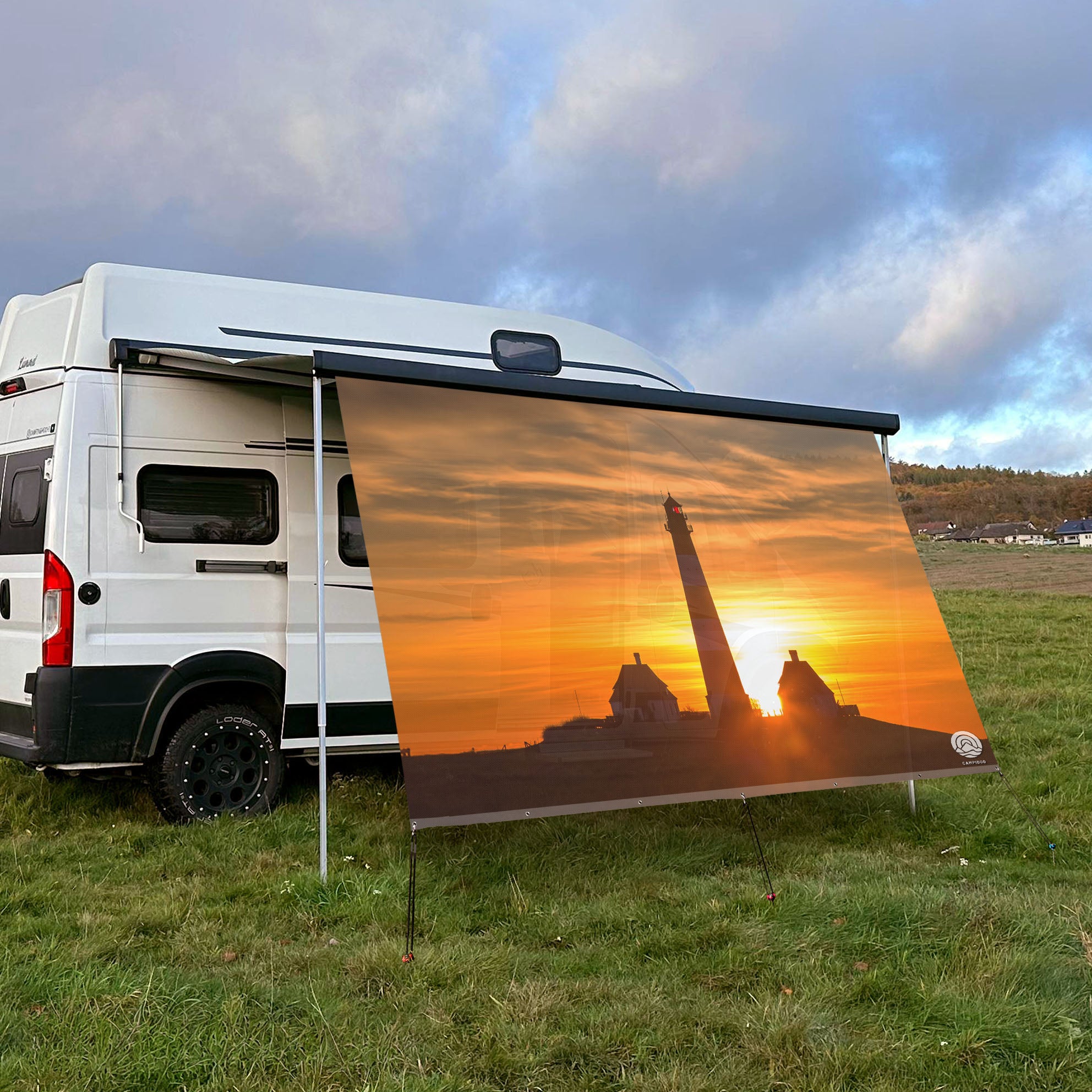 sonnensegel zum mitnehmen Sonnensegel HALLIG SONNENUNTERGANG