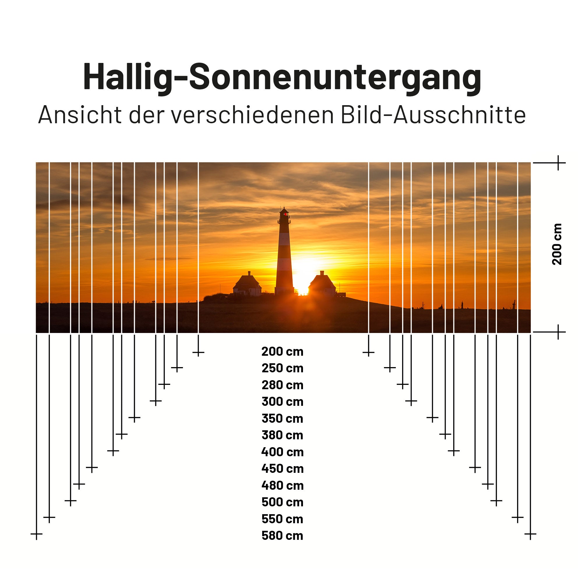 Sonnensegel HALLIG SONNENUNTERGANG