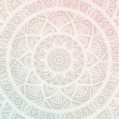 Textile sun sail MANDALA 1 200cm high