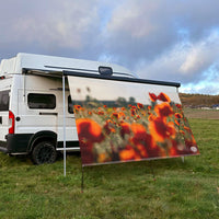 Sonnensegel MOHNBLUMENFELD