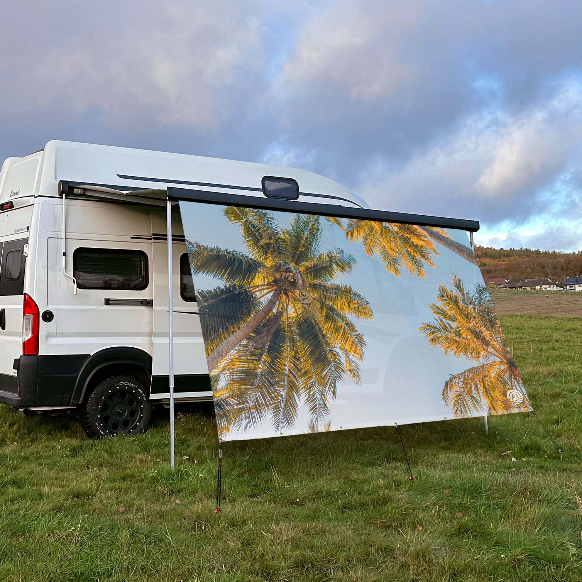 tarp mit keder nach maß Sunshade PALM SKY