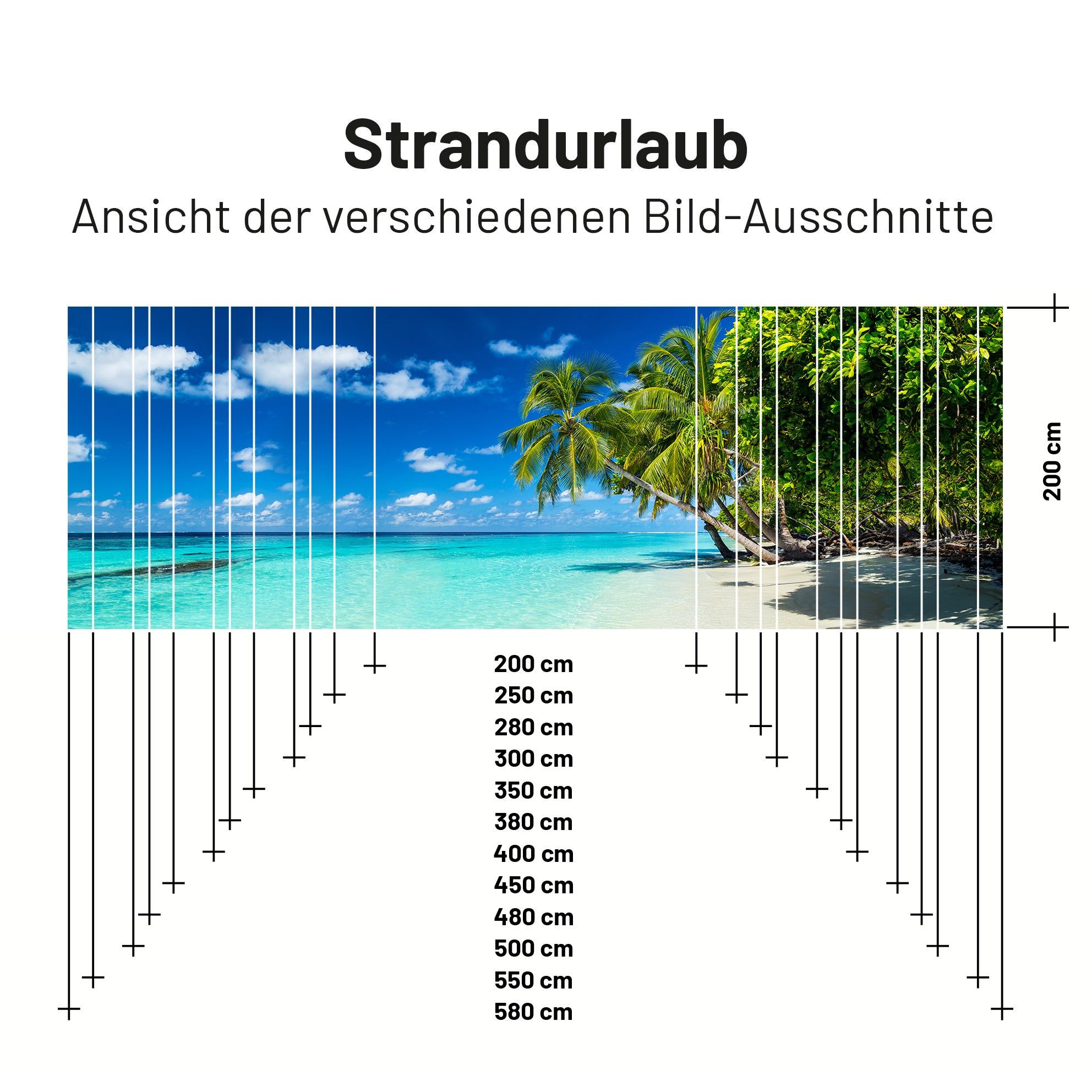 Sonnensegel STRANDURLAUB