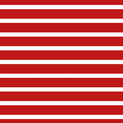 Sonnensegel HORIZONT STRIPE Weiß/Rot